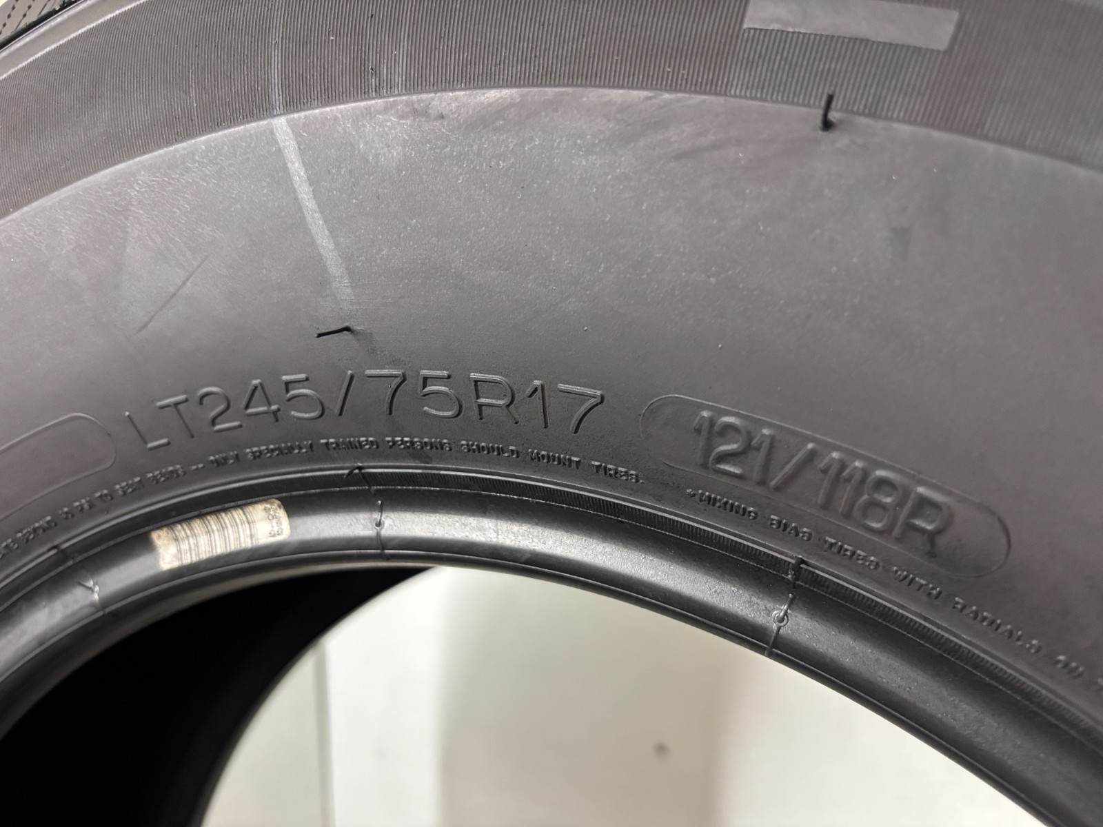 1 Tire LT 245 75 17 Michelin LTX M/S2 (10.00/32 Tread Left) NO REPAIRS