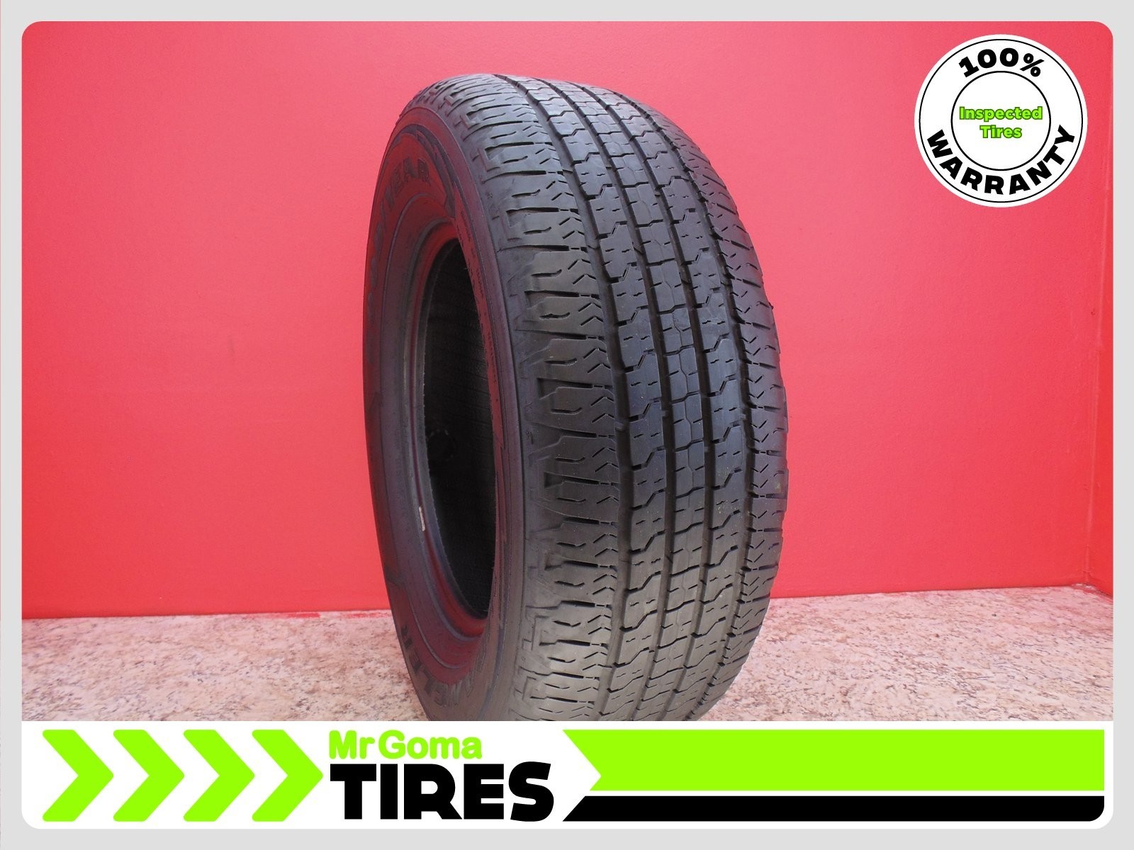 1 GOODYEAR WRANGLER FORTITUDE HT 275/65R18 116T Tread 7.3/32