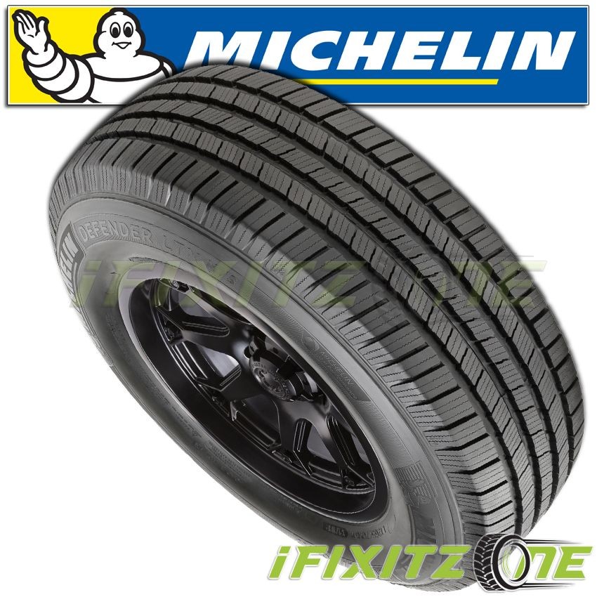 1 Michelin Defender LTX M/S 255/55R18 109H Truck/SUV 70000 Mile All Season Tires