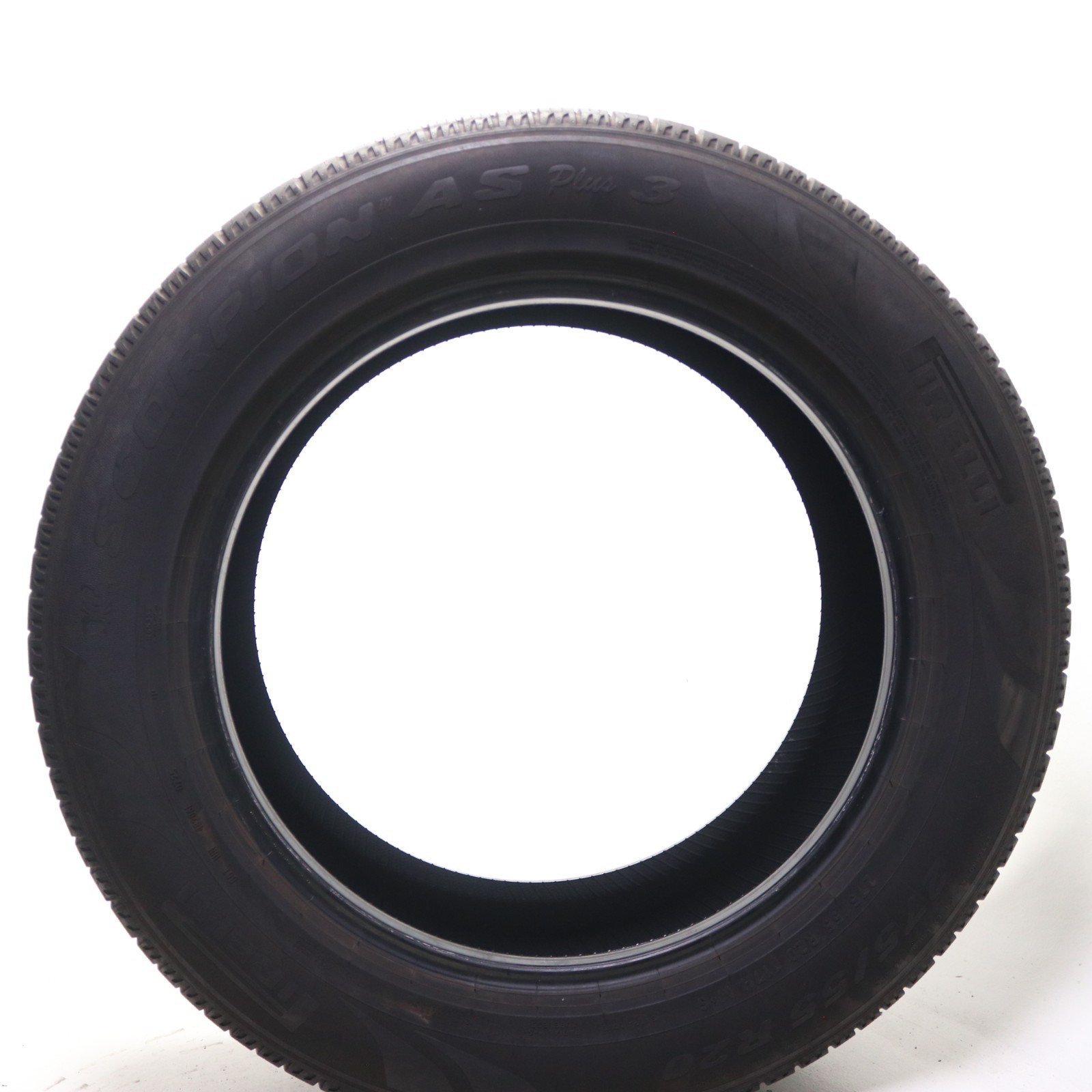 Set of 2 Used 275/55R20 Pirelli Scorpion AS Plus 3 – 117H – 6.5-7/32 No Repairs