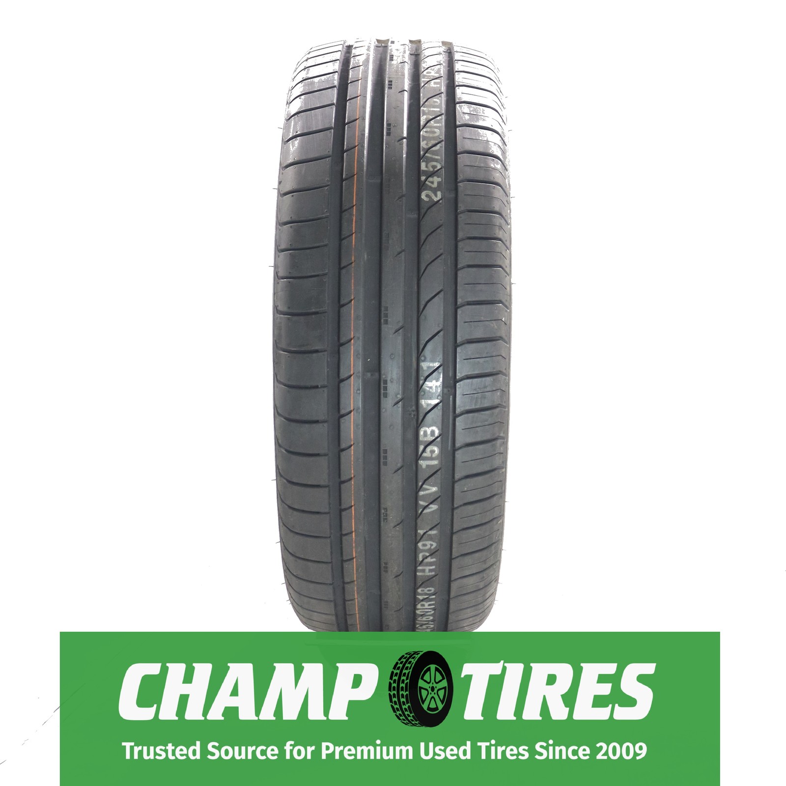 Set Of 4 P245/60R18 Kumho Crugen HP91 Takeoff 105 V Used 10/32nds