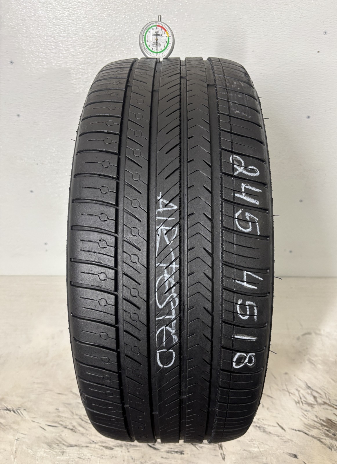 1 Tire 245 45 18 Michelin Pilot Sport A/S 4 (60-70% Tread Left) NO REPAIRS 100Y