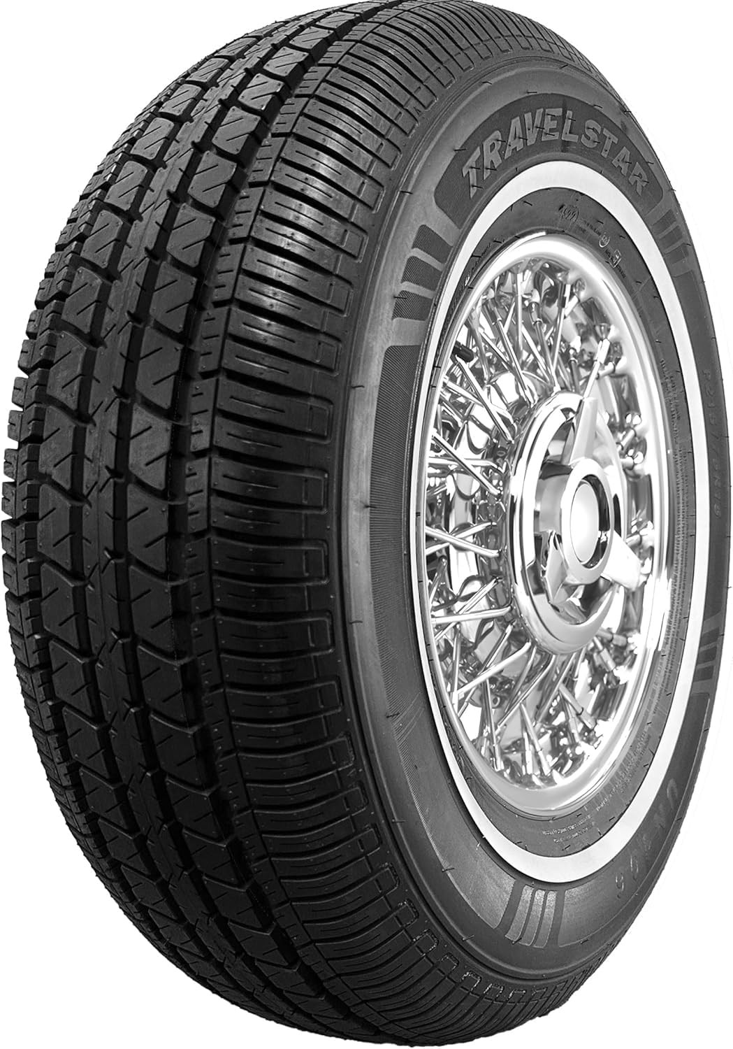 Travelstar UN106 175/75R14 86T 14mm White Wall A/S Radial Passenger Car Tire