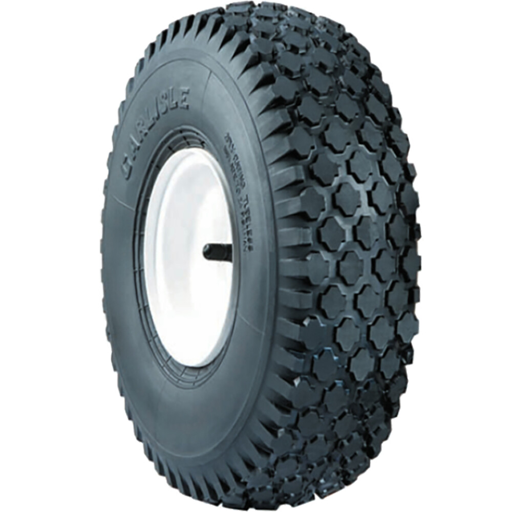 Tire 4.1X3.50-4 Carlisle (Carlstar) Stud Lawn & Garden 28A3 Load 2 Ply