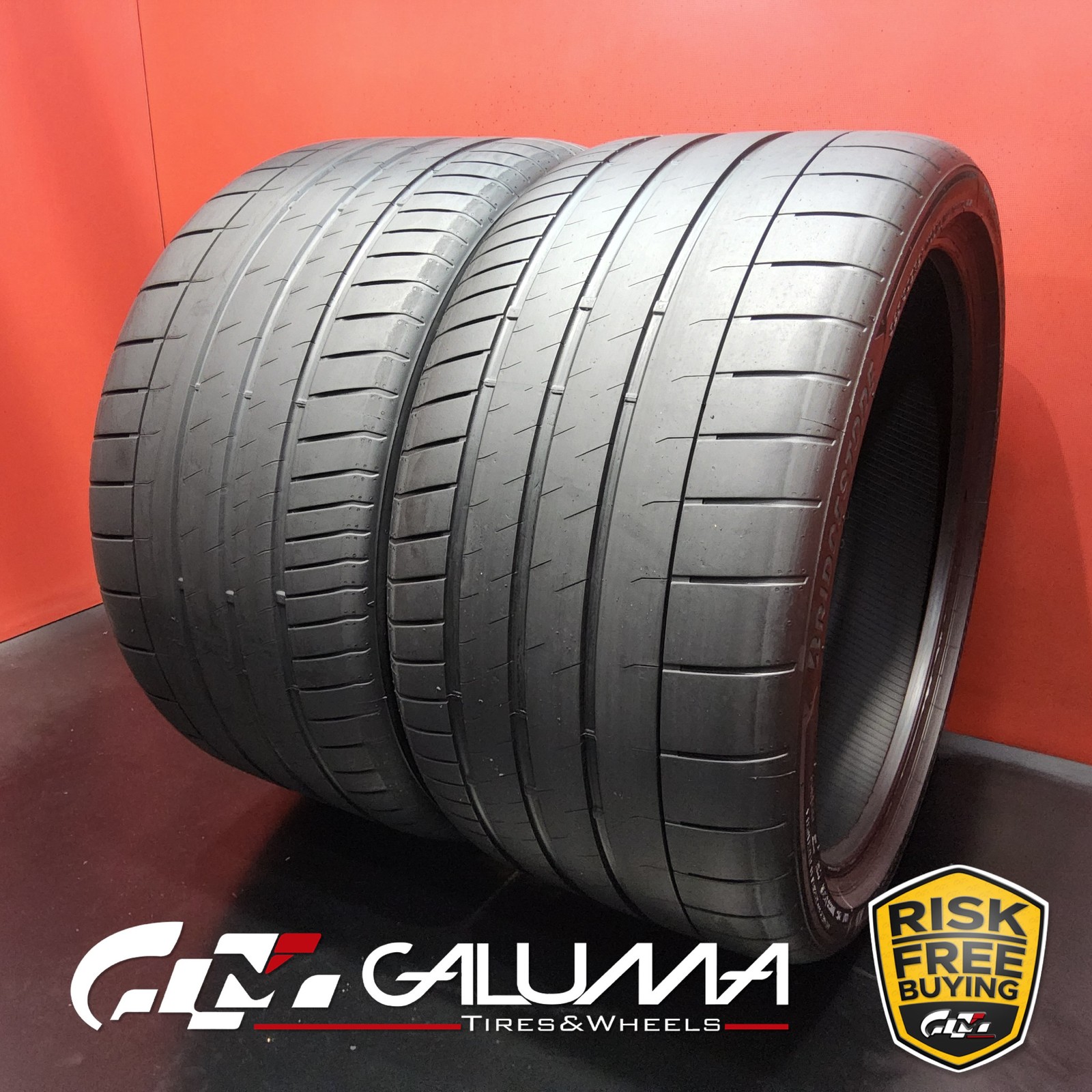 Set of 2 Tires LikeNEW Bridgestone Potenza Sport Enliten ND0 XL 325/30ZR21 93251