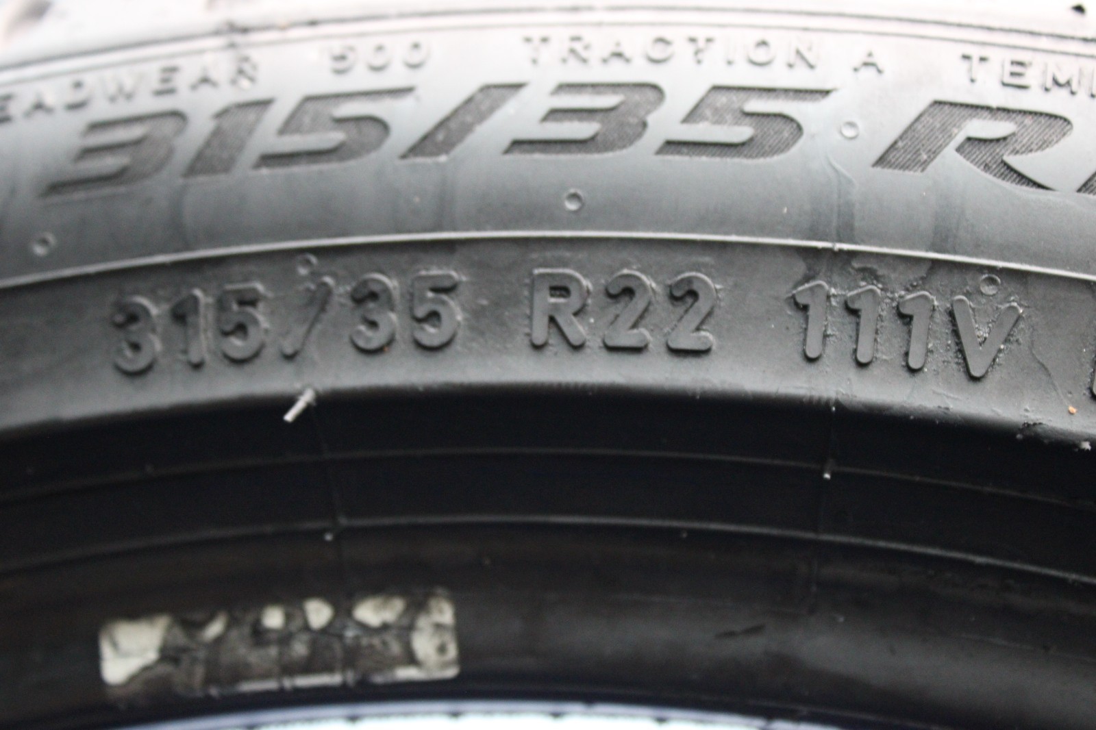 1 Used Pirelli Scorpion Zero A/S NCO 315/35R22 315/35/22 3153522 111V