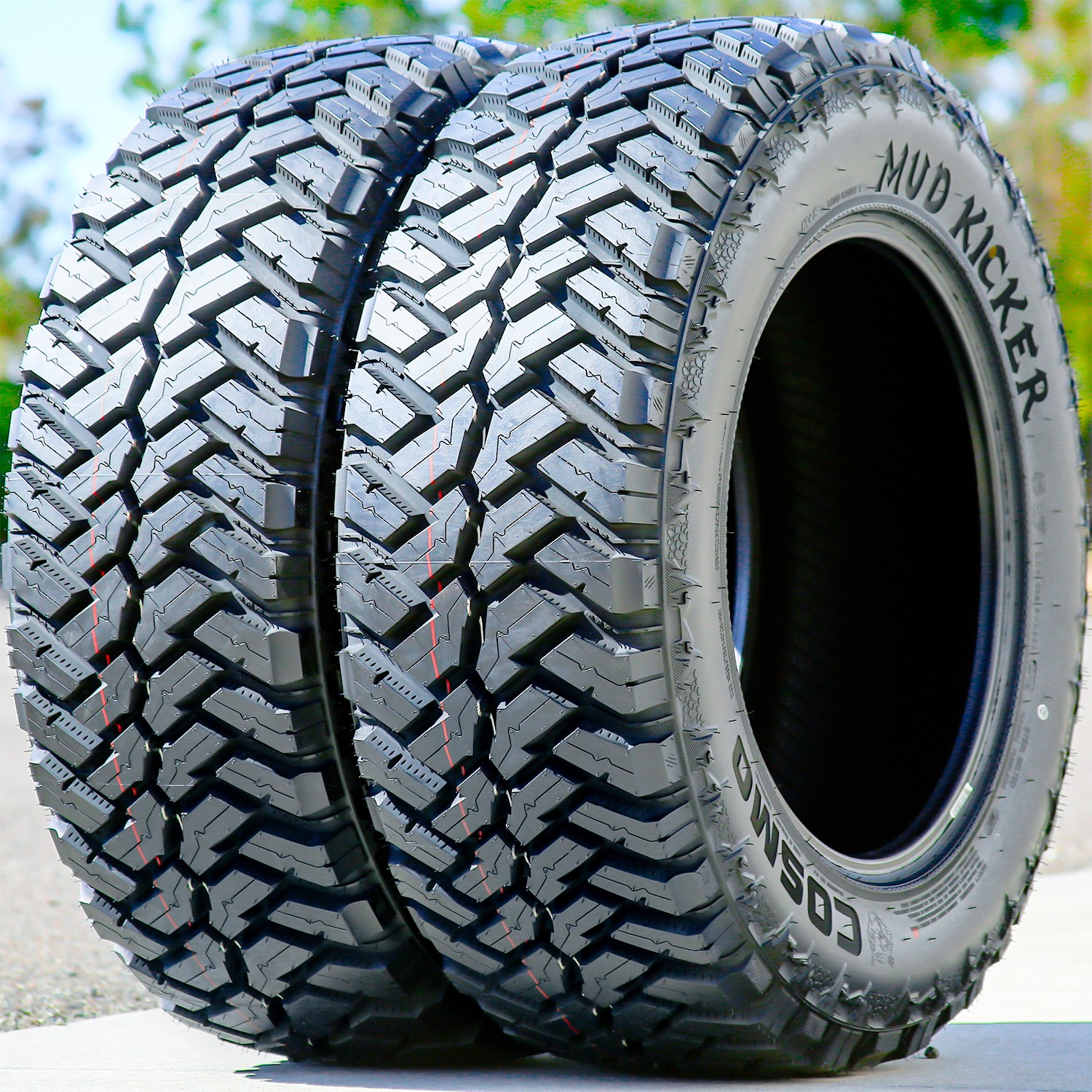 4 Tires LT 305/55R20 Cosmo Mud Kicker MT M/T Load F 12 Ply