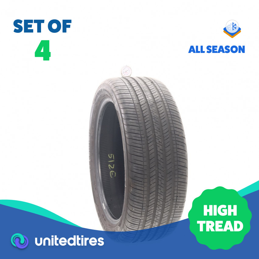 Set of (4) Used 245/45R20 Goodyear Eagle Touring 99V – 9.5/32