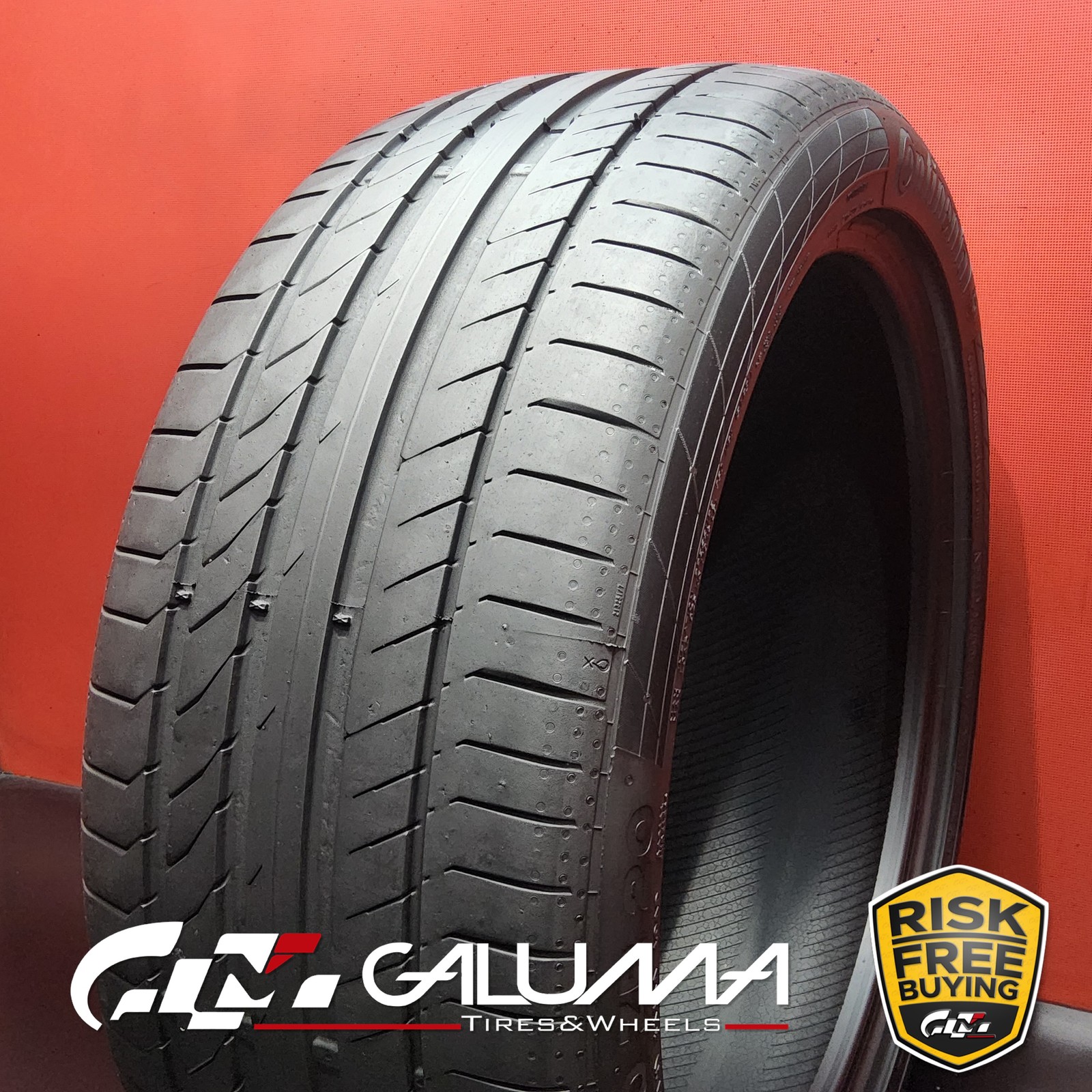 1 Tire LikeNEW Continental ContiSportContact 5P 255/40ZR20 255/40/20 101Y #95348