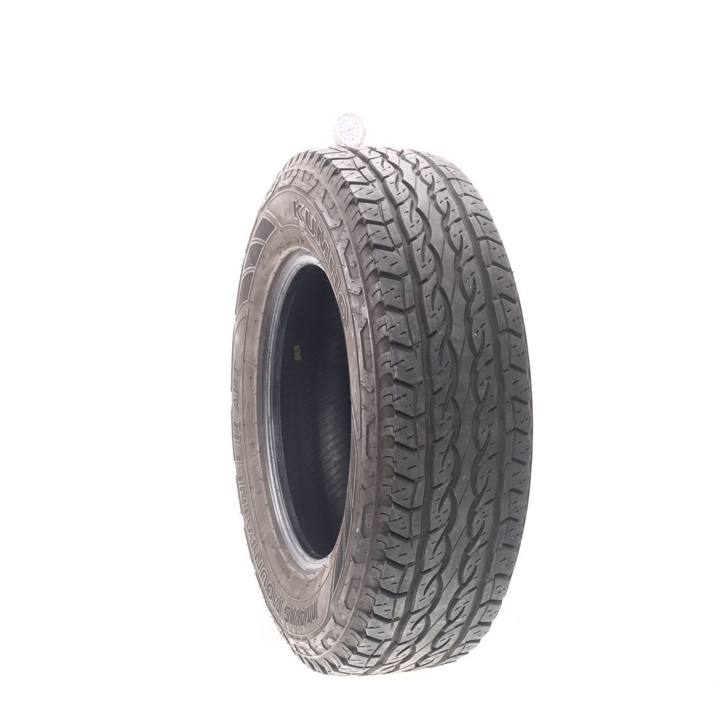 Set of (4) Used LT 245/75R17 Kumho Mavis Mountaineer APT 121/118R – 9.5-11.5/32