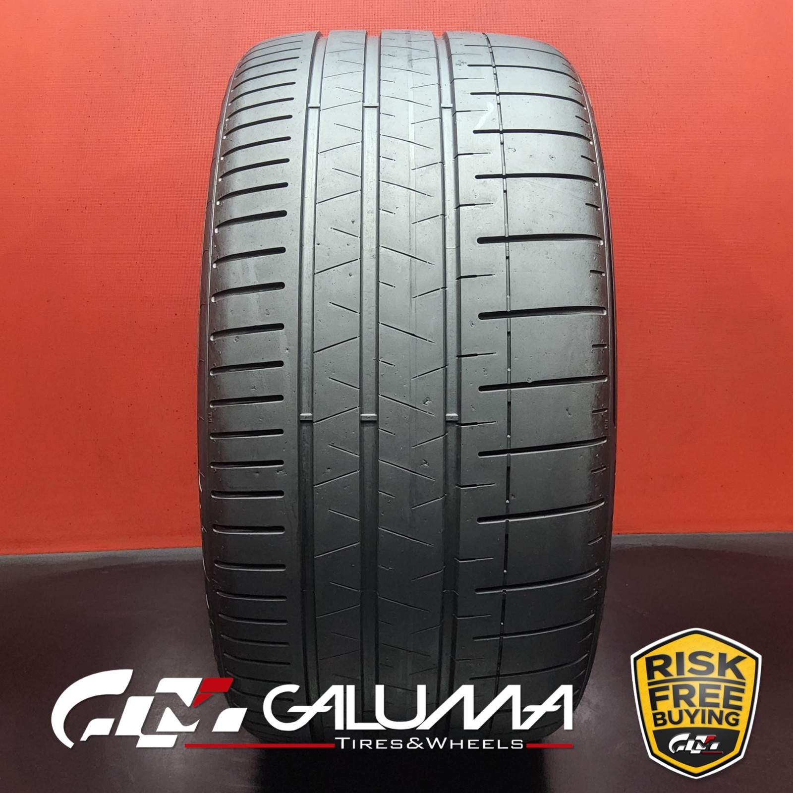 1 (One) Tire LikeNEW Pirelli P Zero CORSA PZC4 315/30ZR22 107Y No Repairs #88825