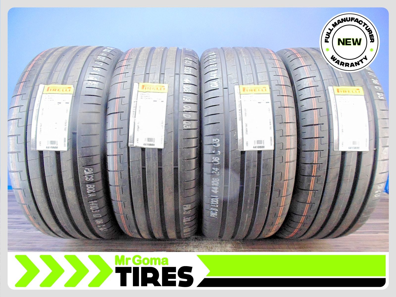 4 BRAND NEW 285/40R22 PIRELLI P ZERO PZ5 MO-S PNCS TIRES PZERO MERCEDES 2854022