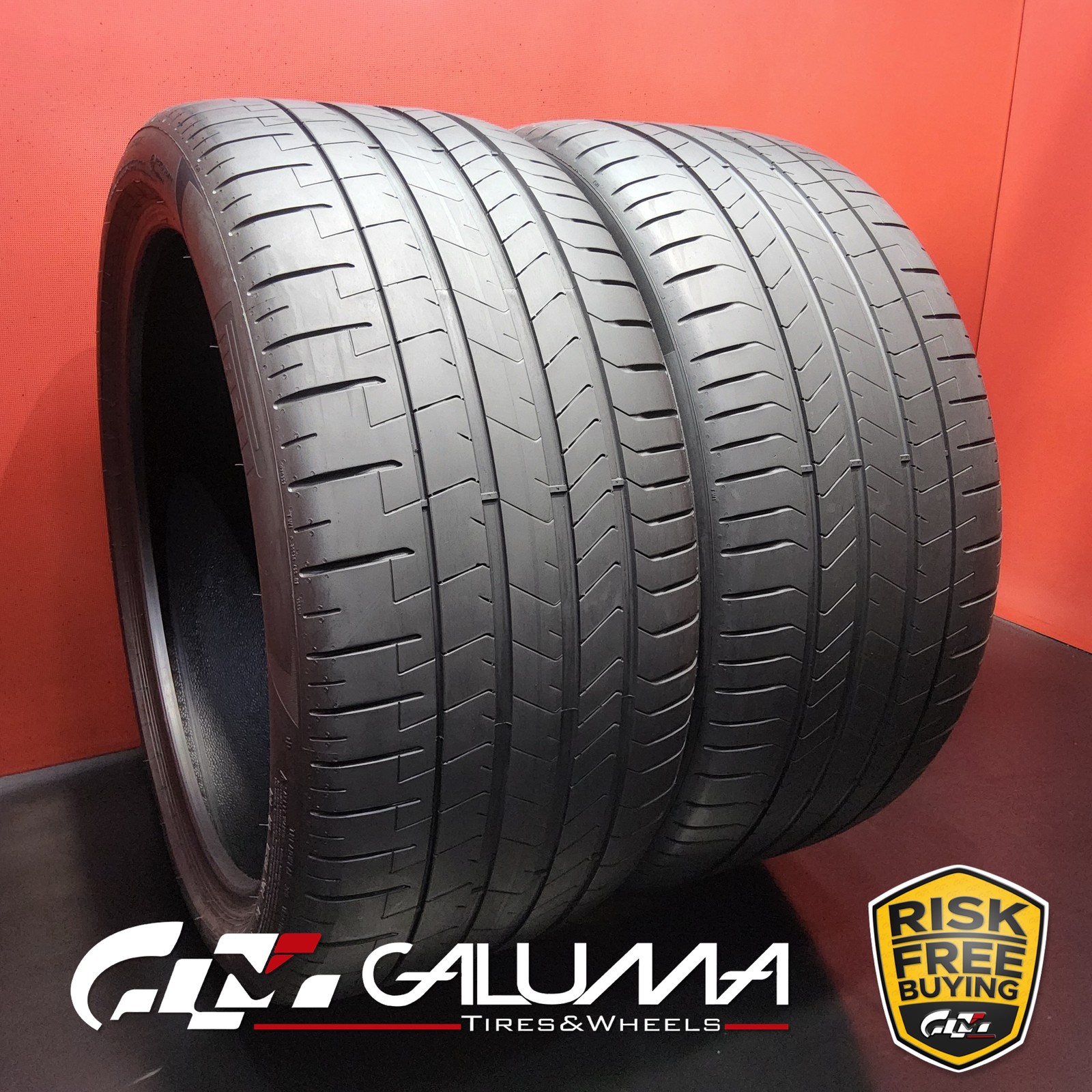 Set of 2 Tires Pirelli P-Zero (PZ4) ★ XL 285/35R21 285/35/21 2853521 105Y #95833