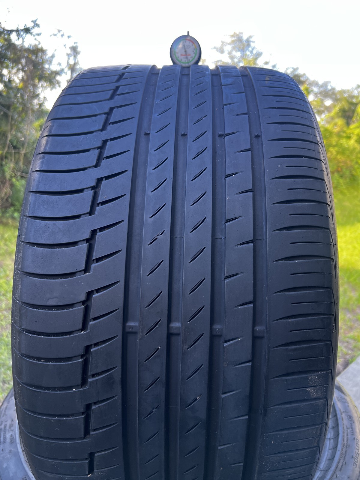1 Continental PremiumContact 6 ★ BMW 315/30R22 107Y XL DOT.3021 6.5/32 NO Patch