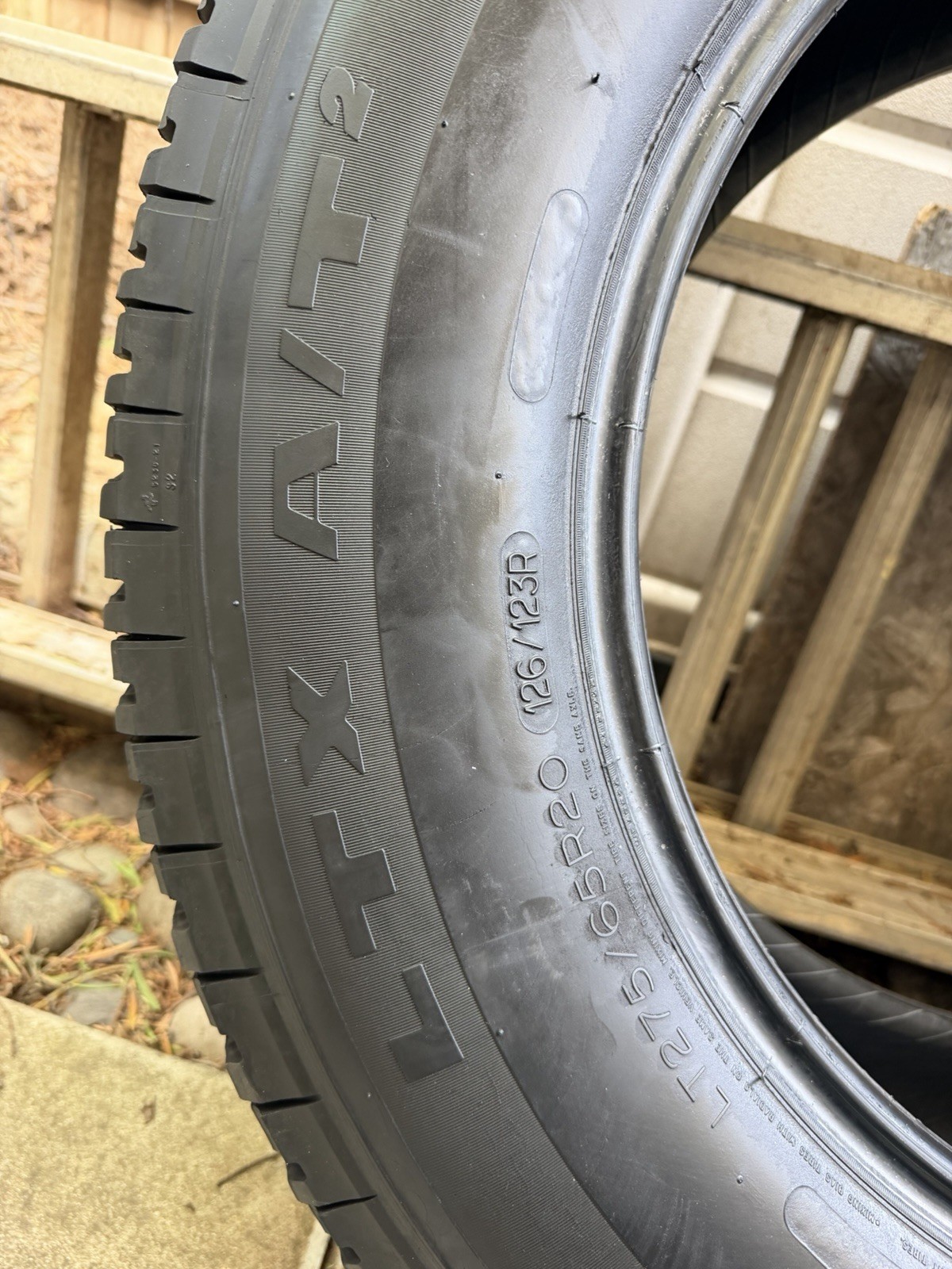 Micheline LTX AT2, LT 275 65 20” Tires. Price is for all 4 tires. No Shipping