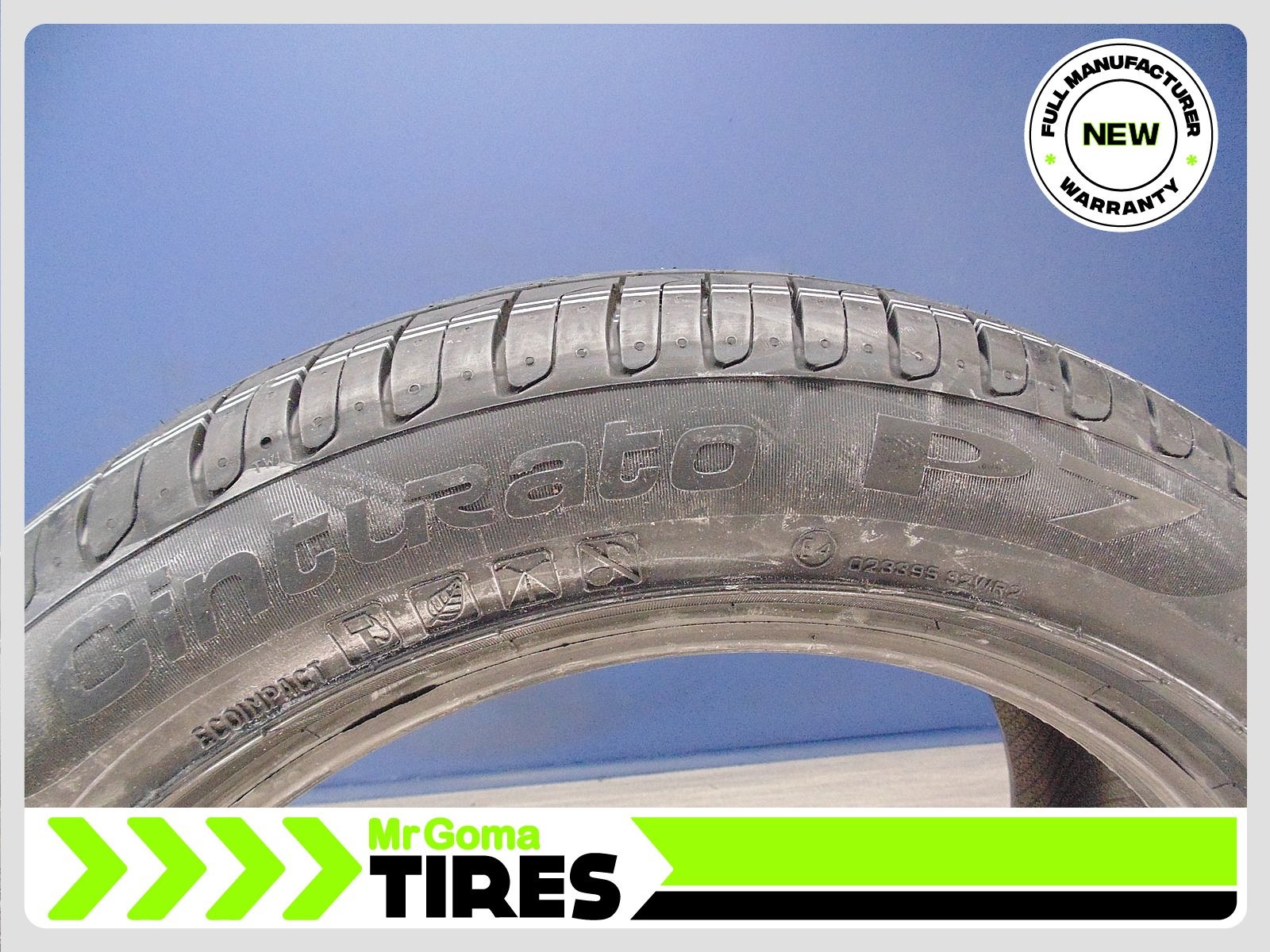 1 BRAND NEW P225/50R17 PIRELLI CINTURATO P7 RSC RFT TIRE RUN FLAT BMW 2255017