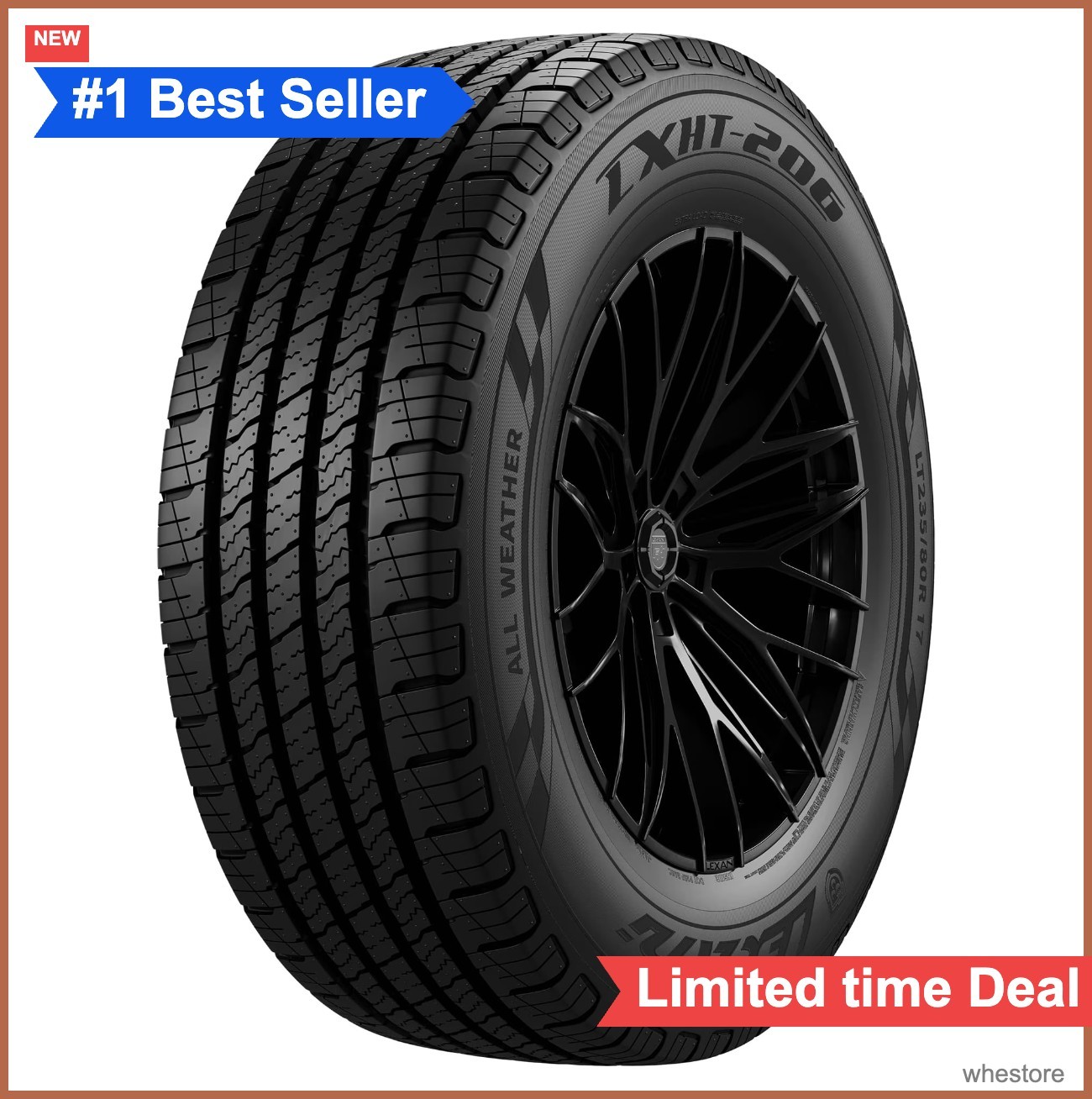 Highway Terrain Tire 275/55R20 117H All-Season SUV Crossover For Light Truck