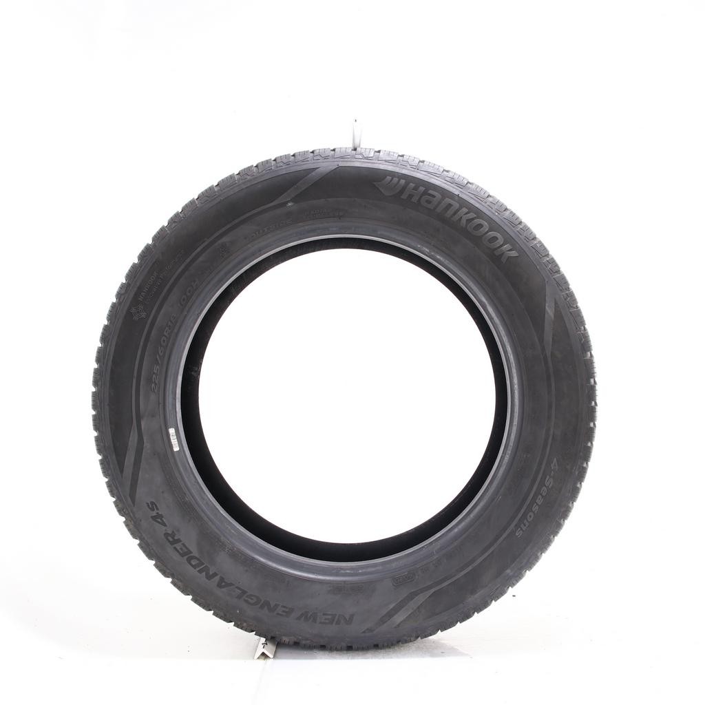 Set of (4) Used 225/60R18 Hankook New Englander 4s 100H – 7-7.5/32