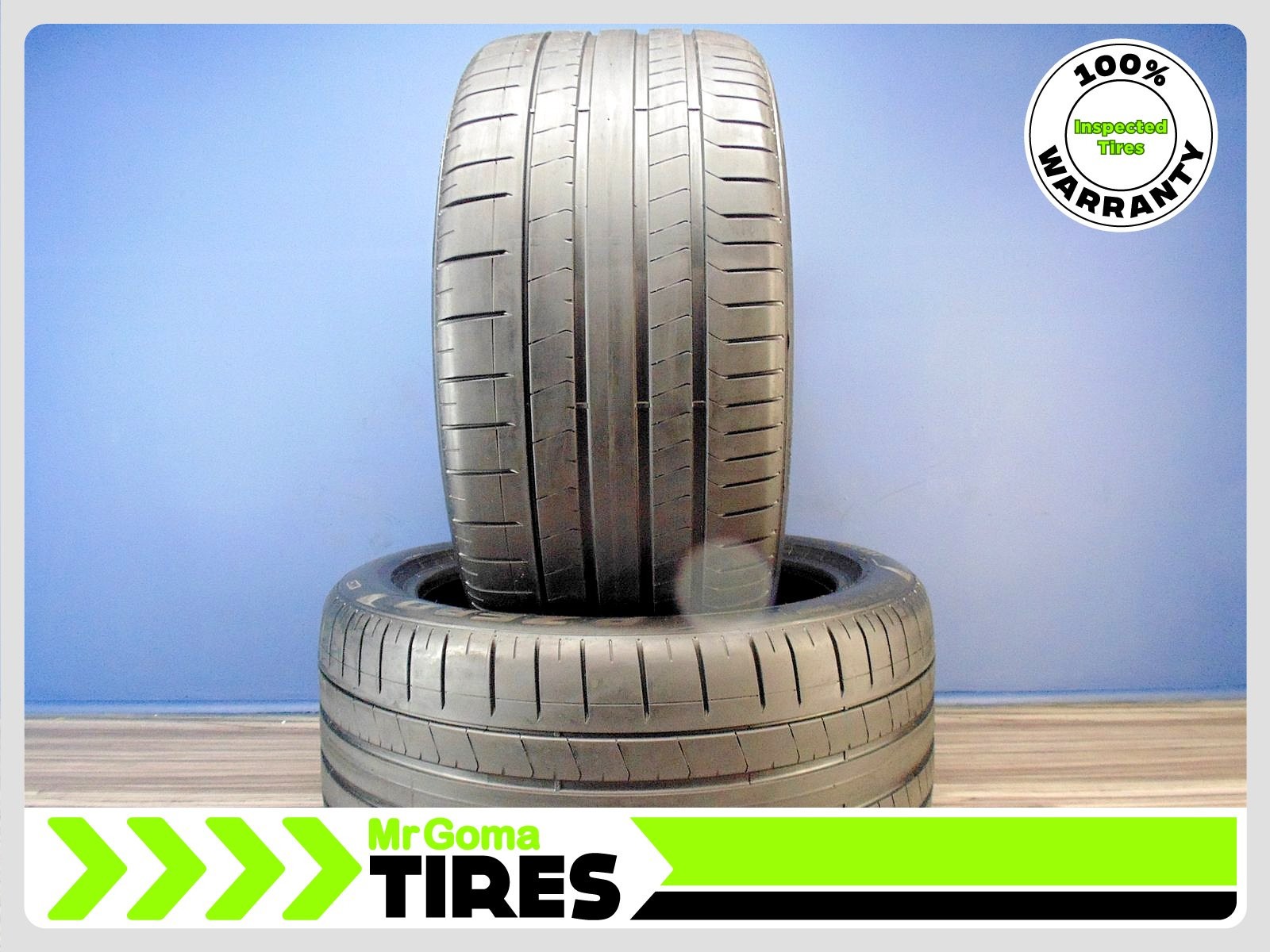 2 PIRELLI P ZERO PZ4 MO 315/40R21 USED TIRES 6.8/32 TREAD MERCEDES PZERO 3154021