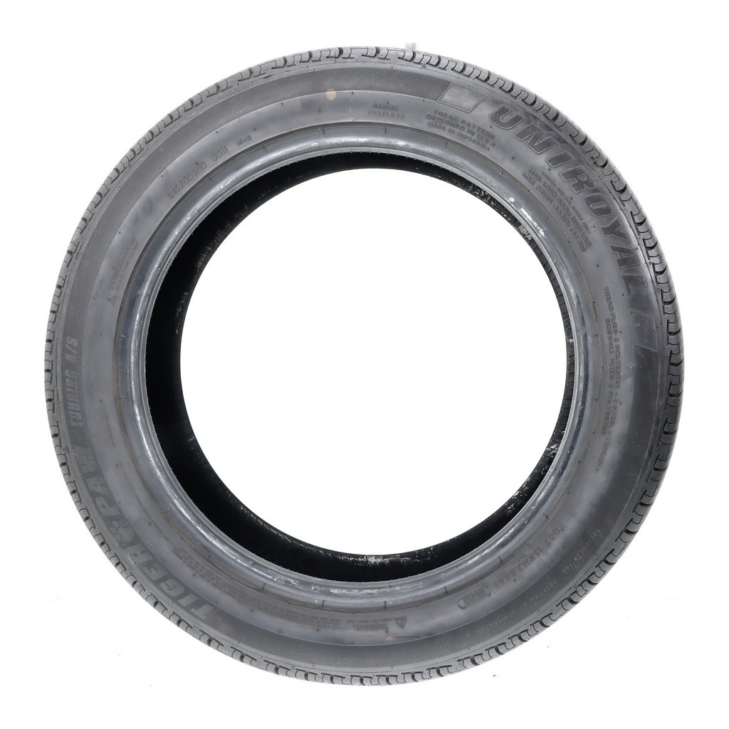 Set of (4) Used 215/55R18 Uniroyal Tiger Paw Touring A/S 95H – 9.5-10.5/32