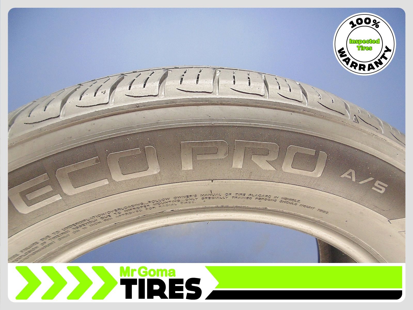 2 ARROYO ECO PRO A/S XL 255/60R18 USED TIRES 7.7/32 TREAD 255/60/18 104V 2556018