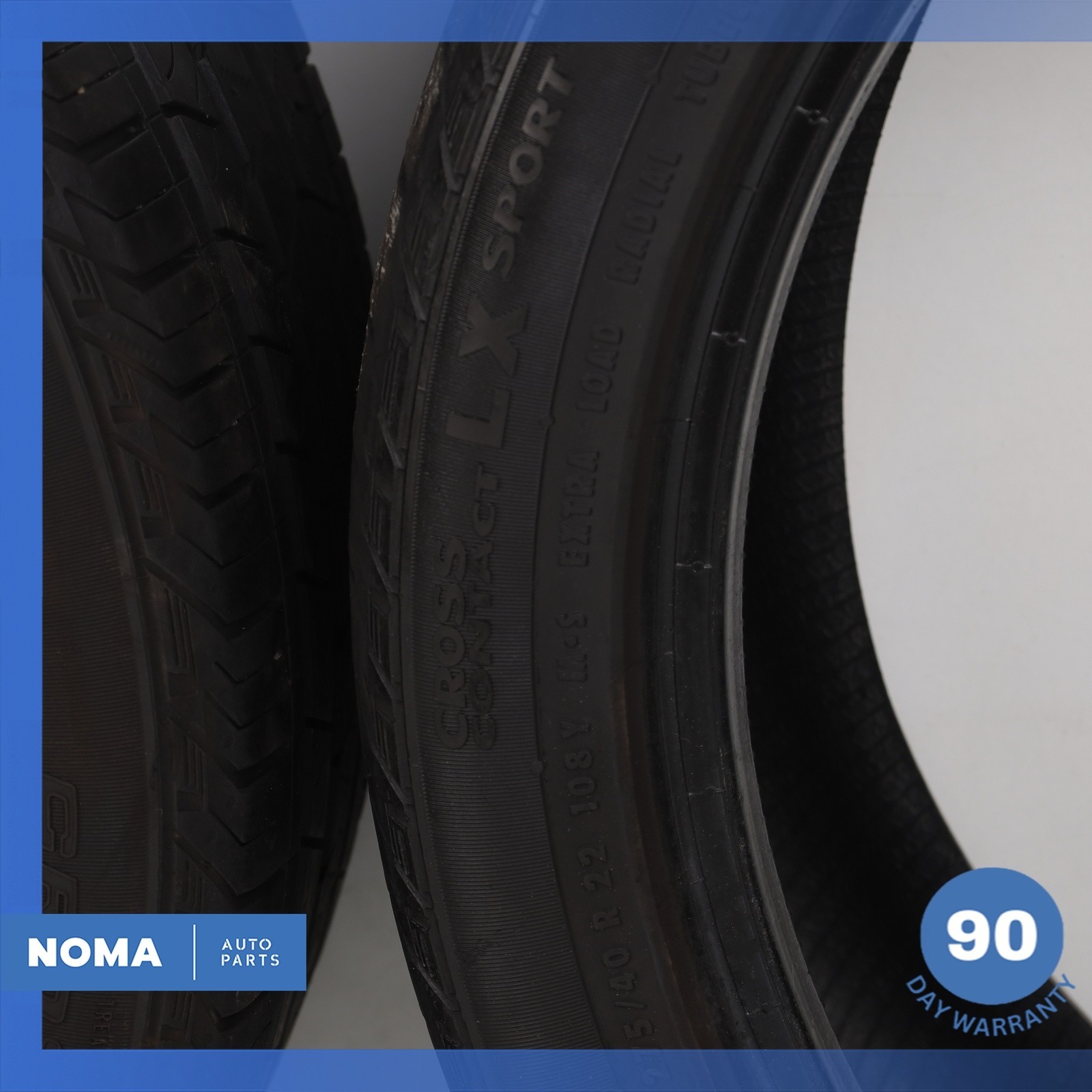 275/40R22 Continental Crosscontact LX Sport 275 40 22 108Y 4.5/32″ XL Set Of 2