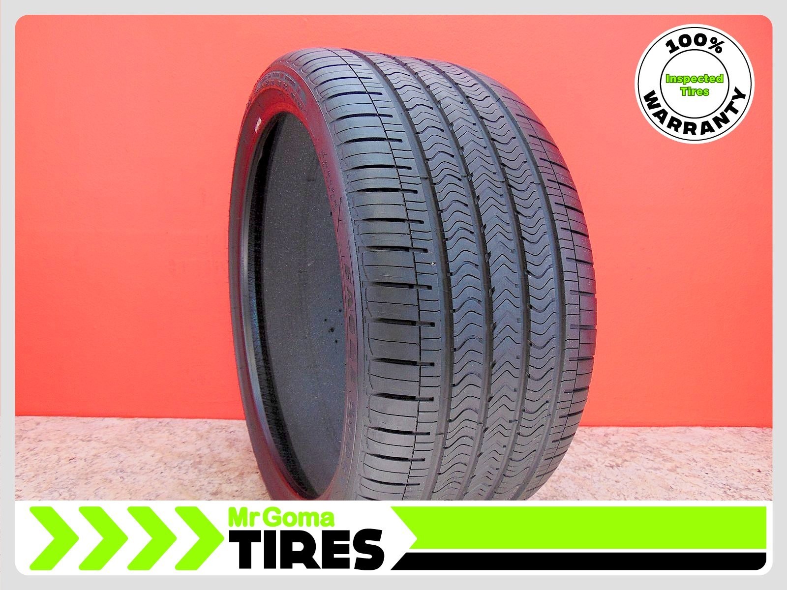 1 GOODYEAR EAGLE SPORT A/S T1 295/30R21 USED TIRE 8.3/32 TREAD 2953021 TELSA