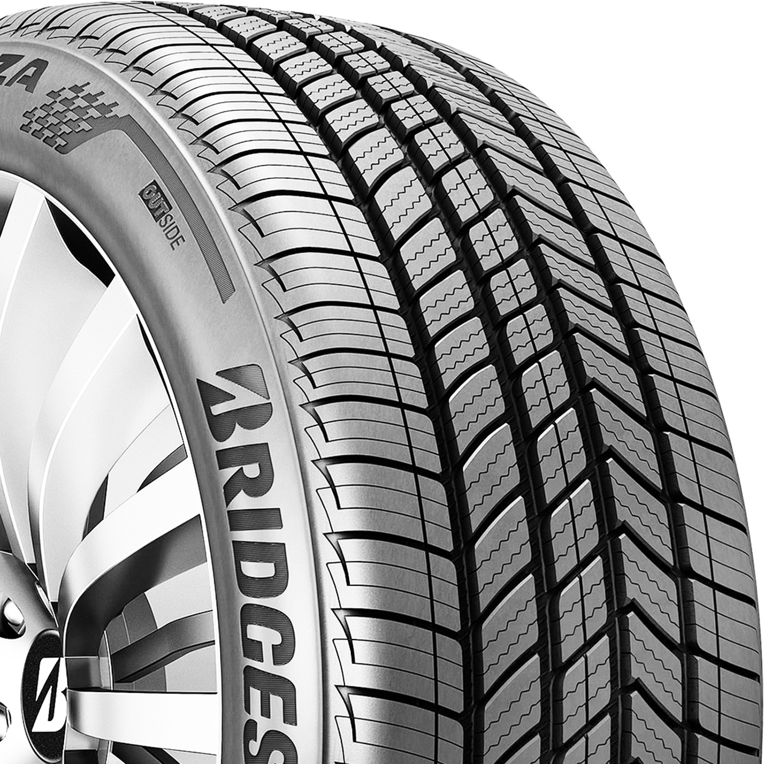 Tire Bridgestone Turanza Quiettrack 205/65R15 94H A/S All Season