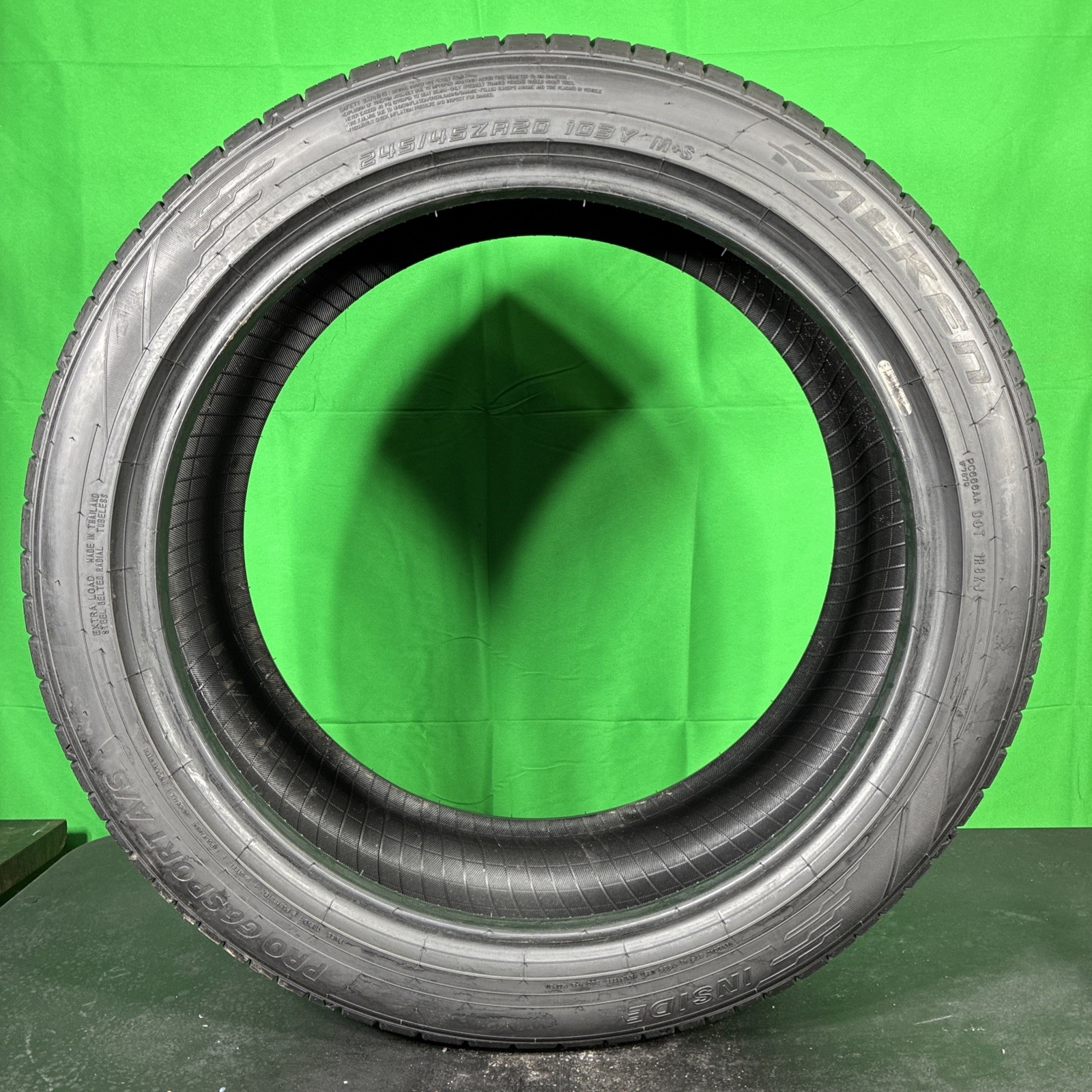 Single,Used-245/45ZR20 Falken Pro G6 Sport A/S 103Y 8/32 DOT 1625