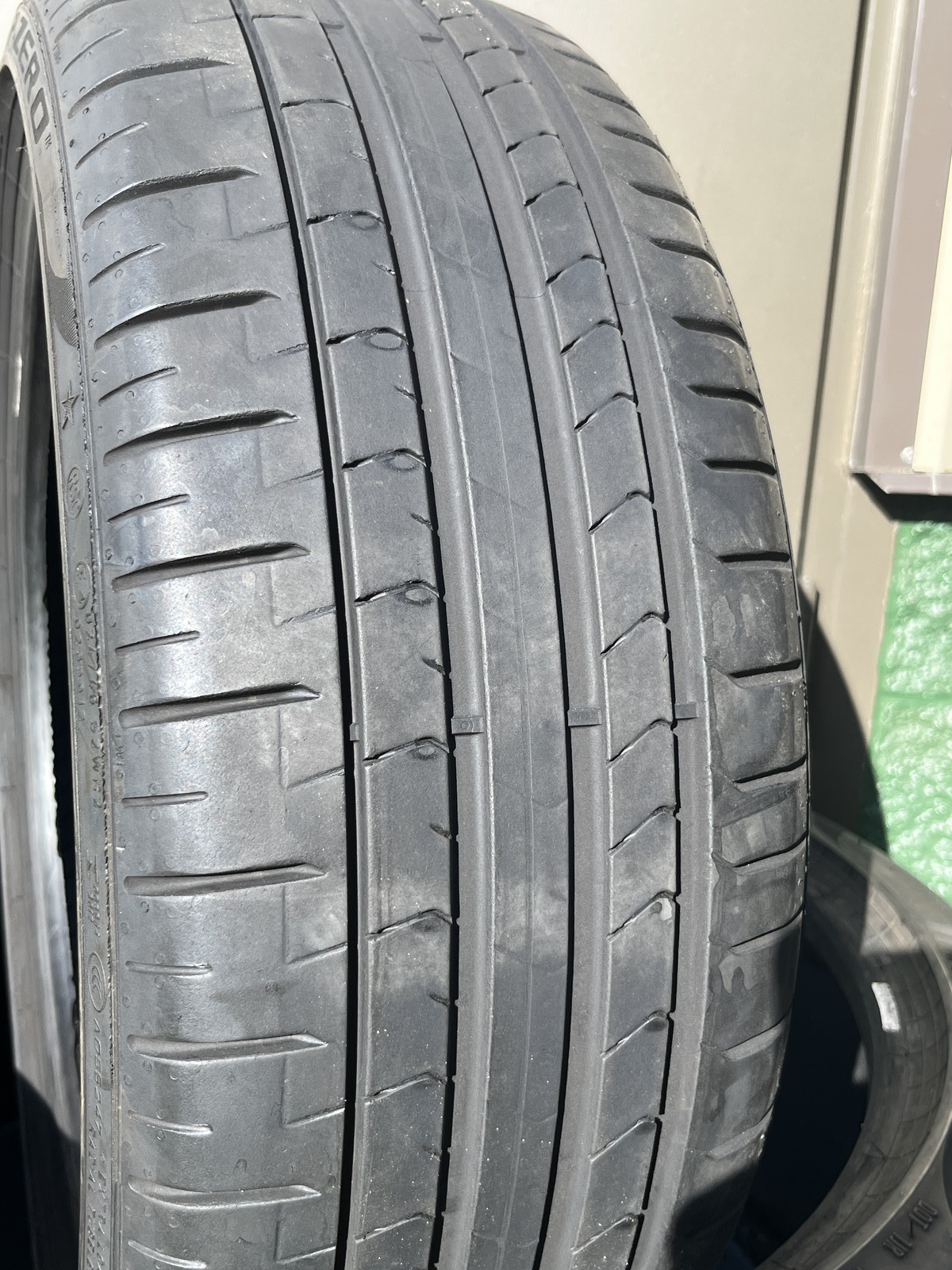 1 Pirelli P Zero PZ4 Run Flat ★ BMW 205/40R18 86W DOT.0124 5.75/32 NO Patch