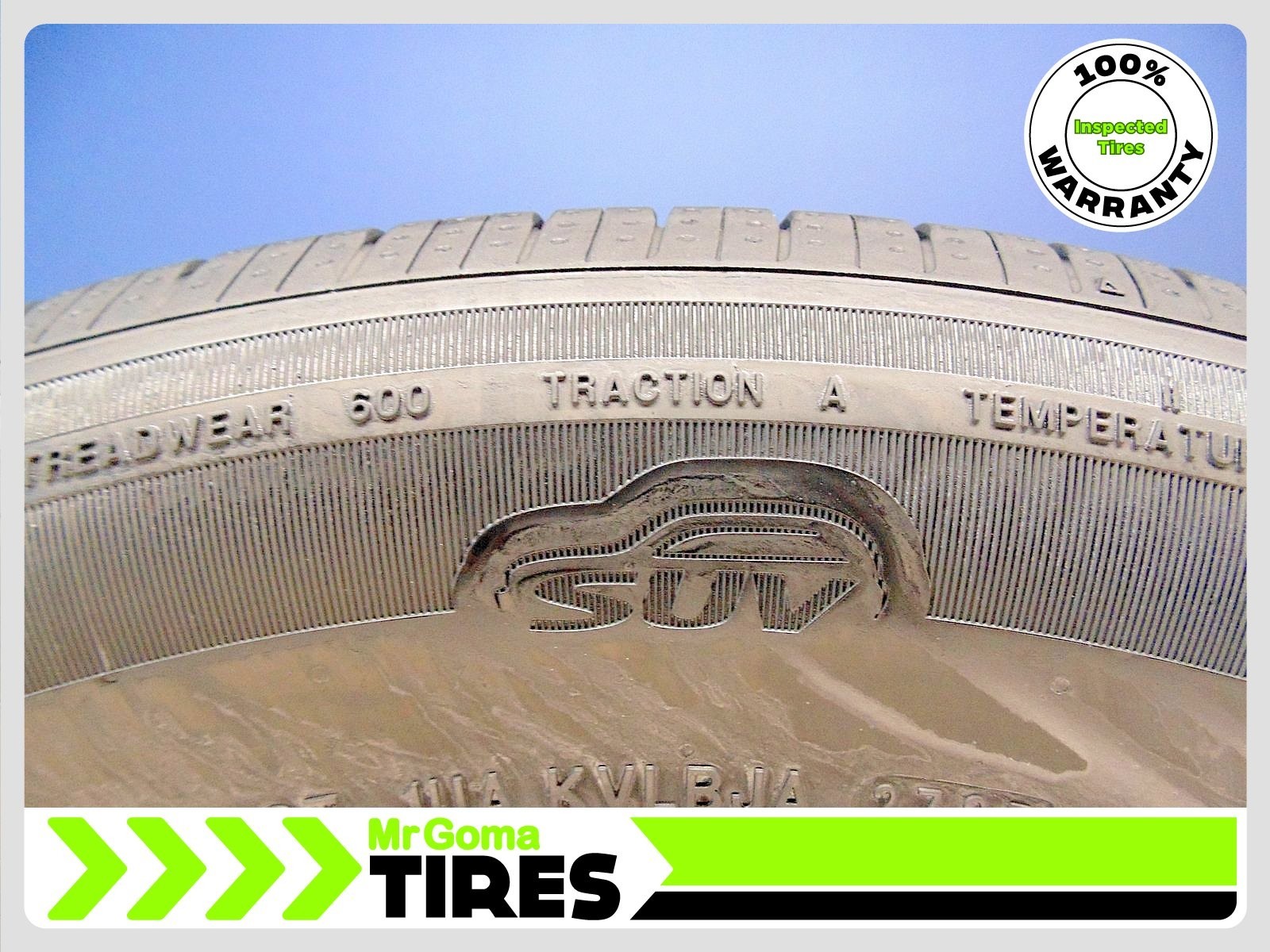 2 NEXEN ROADIAN GTX SUV 235/60R18 USED TIRE 8.1/32 TREAD 103H 2356018