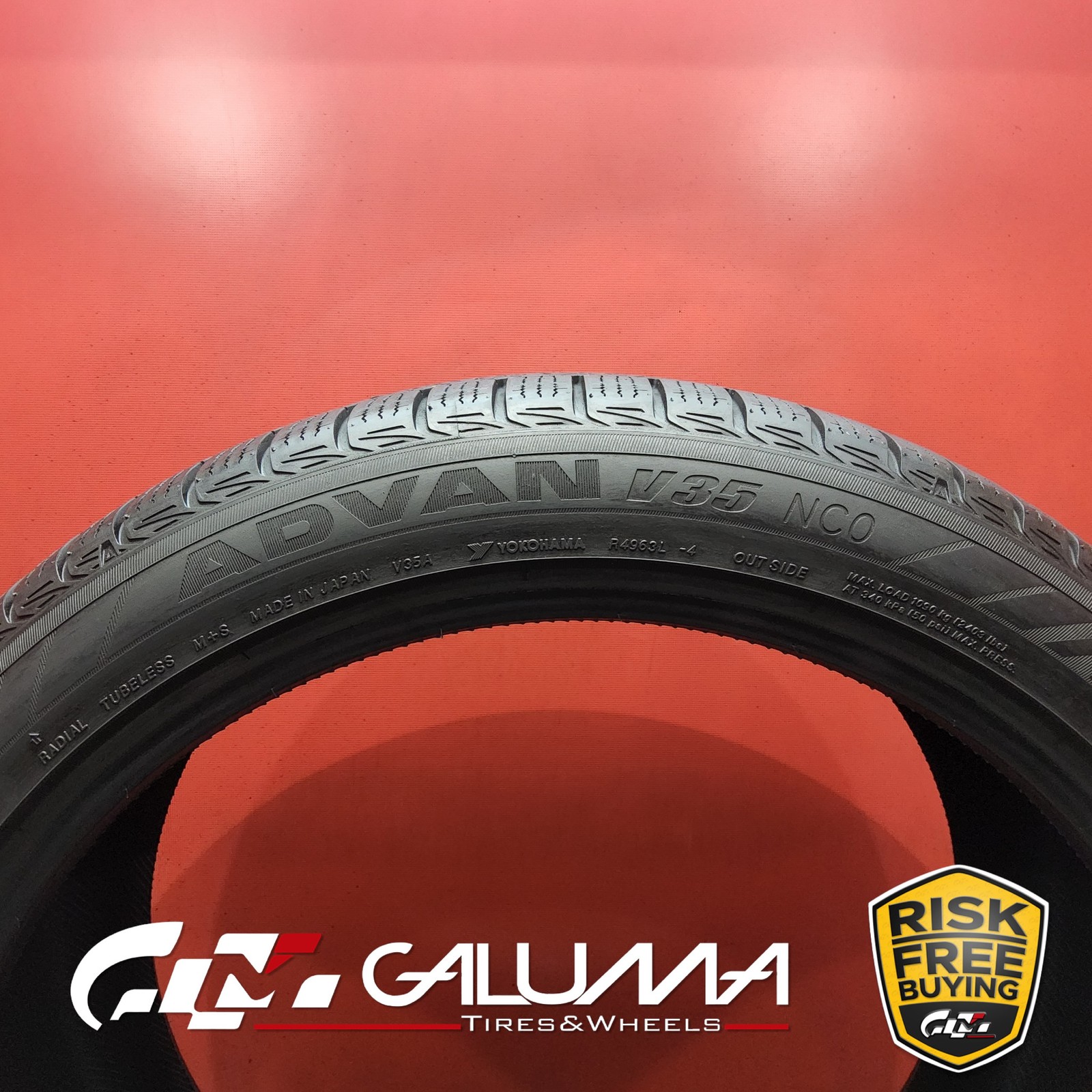 Set of 2 Tires Yokohama Advan V35A NC0 XL 315/35R22 315/35/22 3153522 #90636