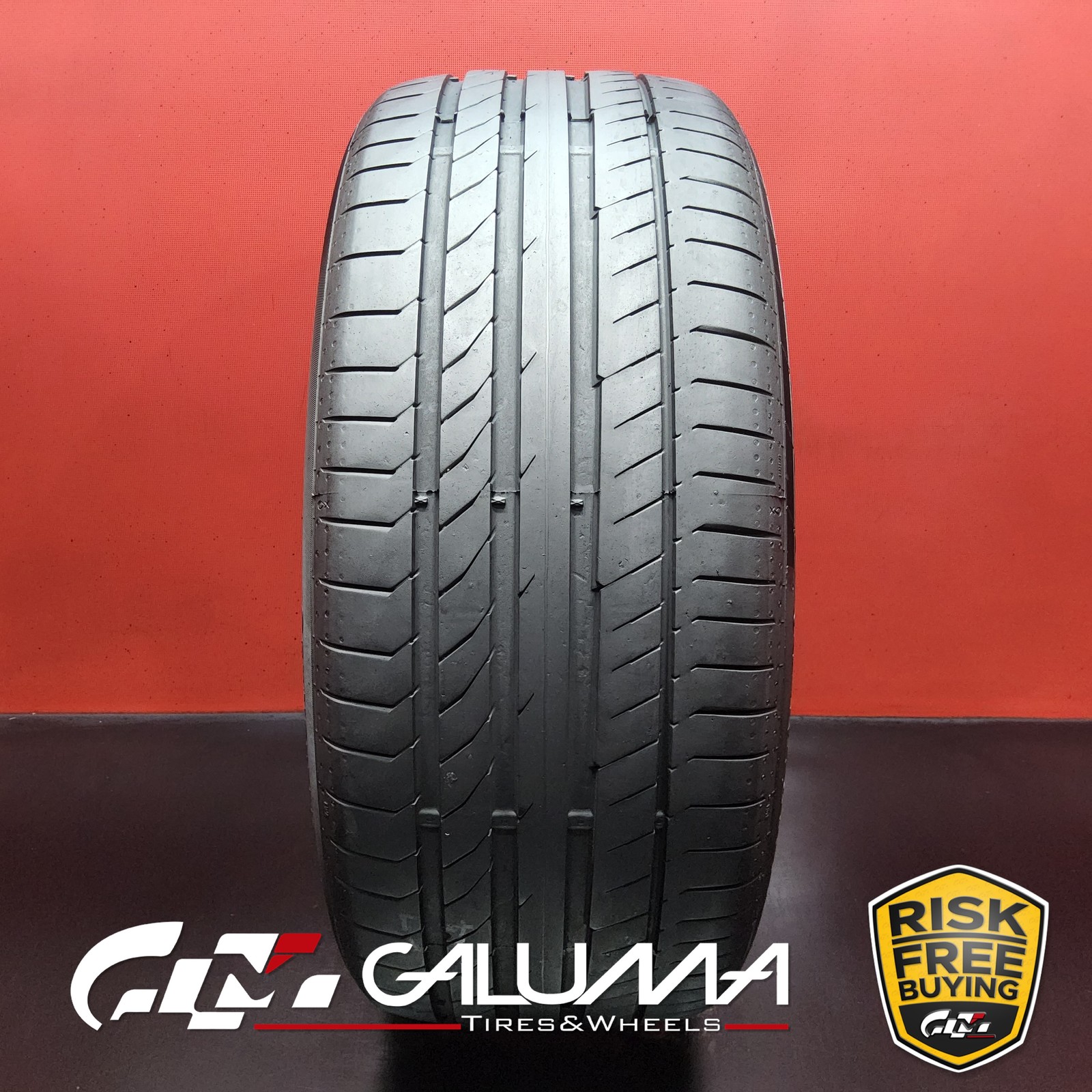 1 Tire LikeNEW Continental ContiSportContact 5P 255/40ZR20 255/40/20 101Y #95348