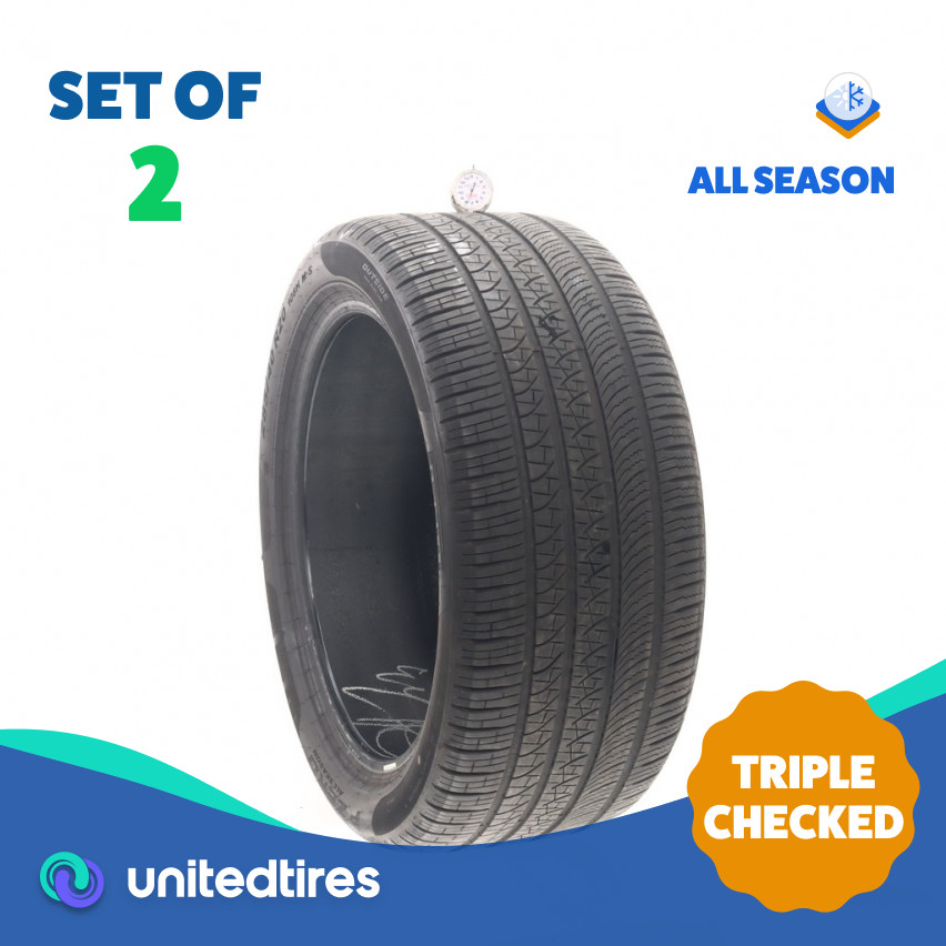 Set of (2) Used 285/40R20 Pirelli P Zero I 108H – 7.5/32