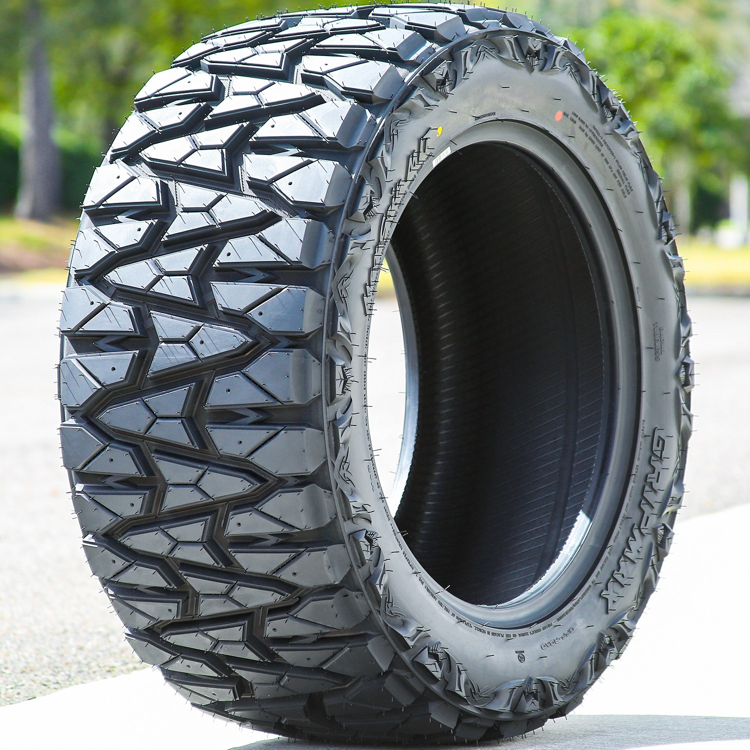 4 Tires Gripmax MaxGrip M/T LT 33X12.50R18 Load F 12 Ply MT Mud