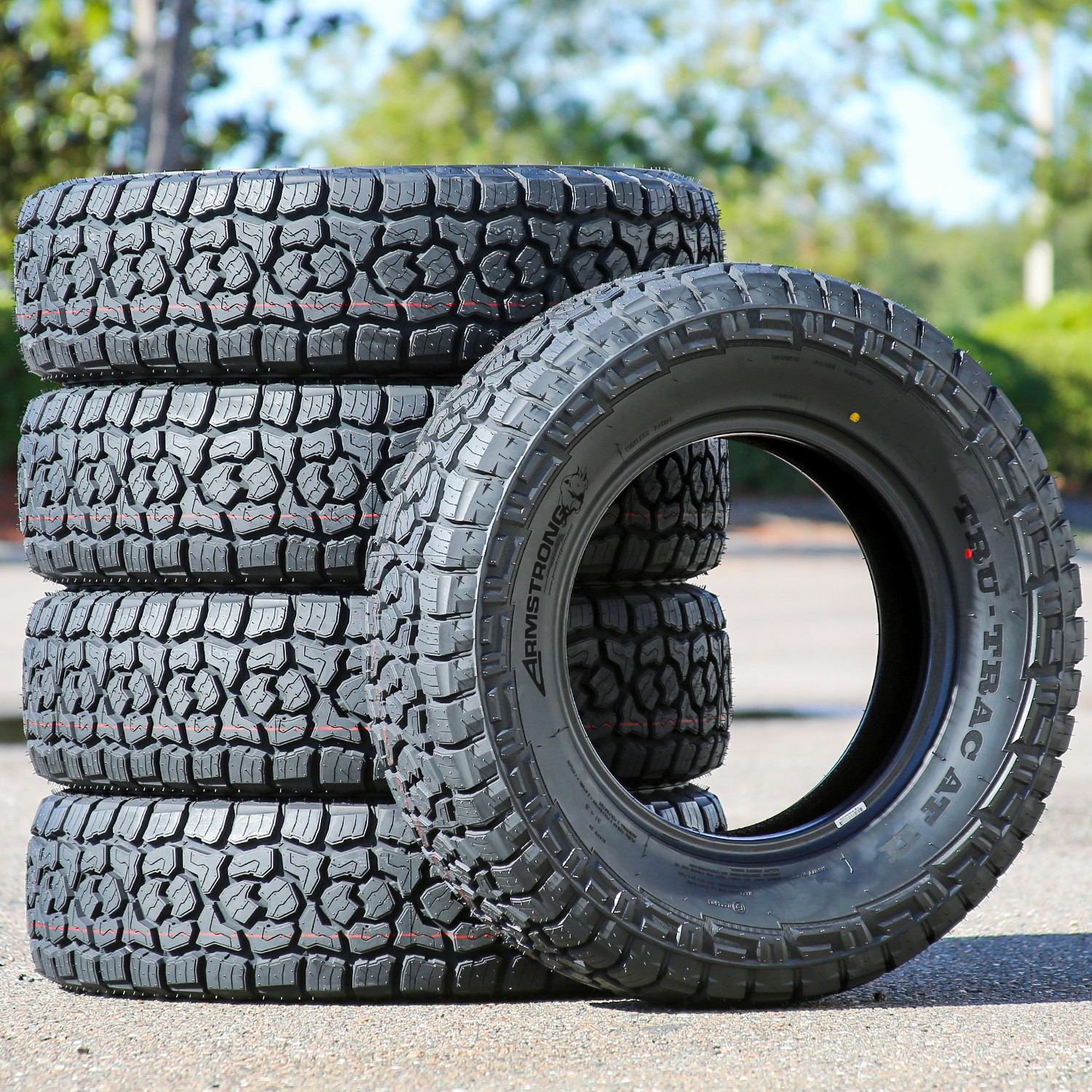 4 Tires Armstrong Tru-Trac AT II 235/65R17 108H A/T All Terrain
