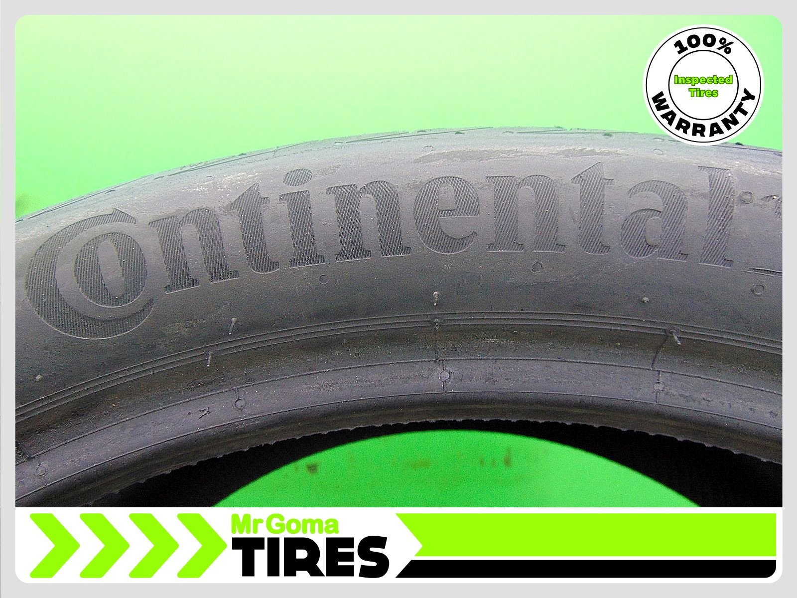 2 315/30R22 USED TIRES CONTINENTAL PREMIUMCONTACT 6 XL 7.0/32 TREAD 3153022 107Y