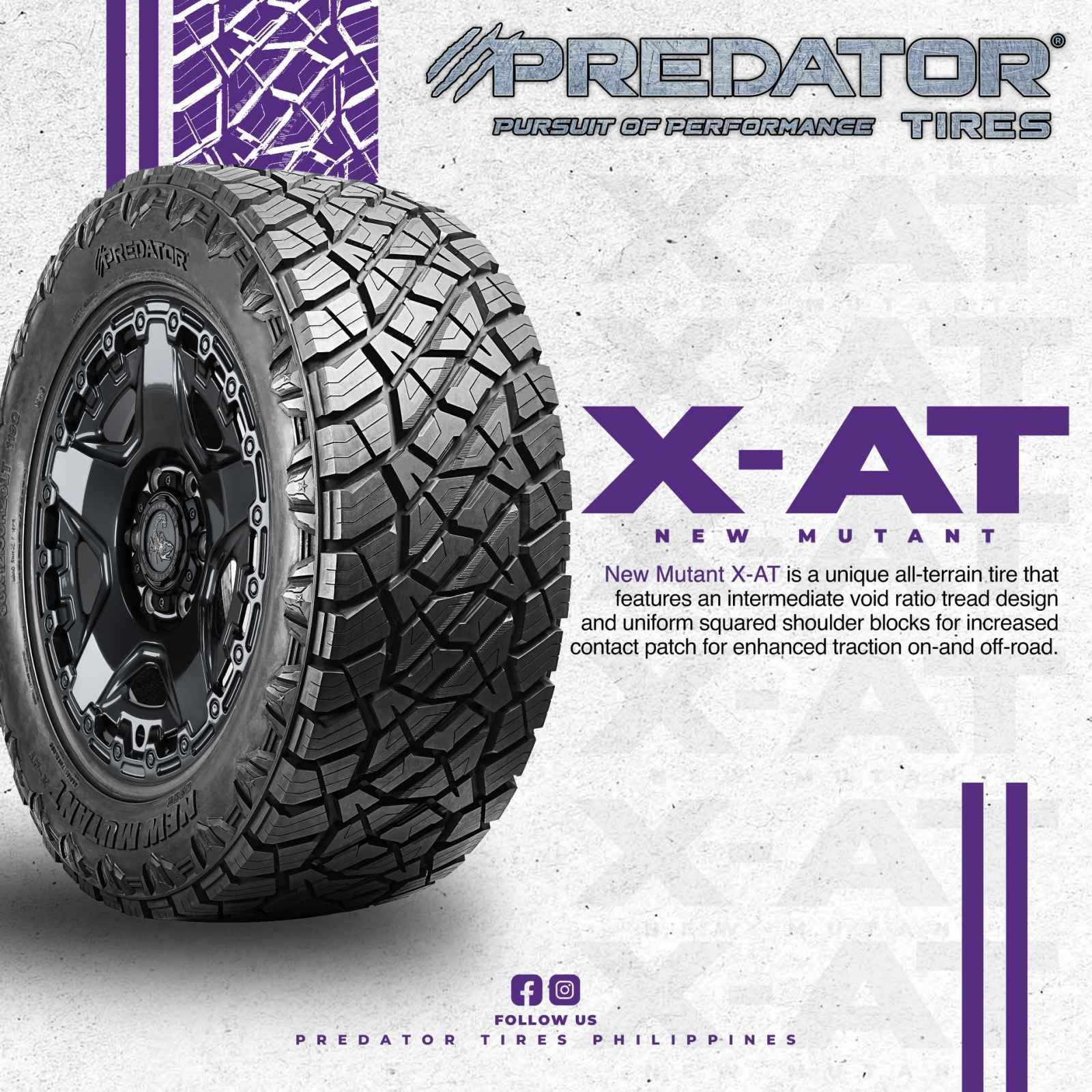 4 NEW TIRES 37125020 PREDATOR MUTANT X-AT 12PLY 128Q 37 1250 20 37X13.50R20