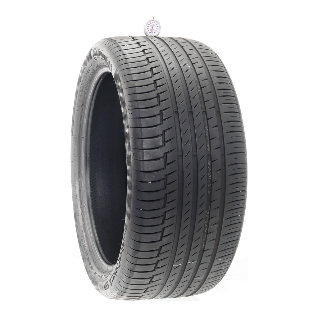 Set of (2) Used 315/35R22 Continental PremiumContact 6 SSR 111Y – 7.5/32