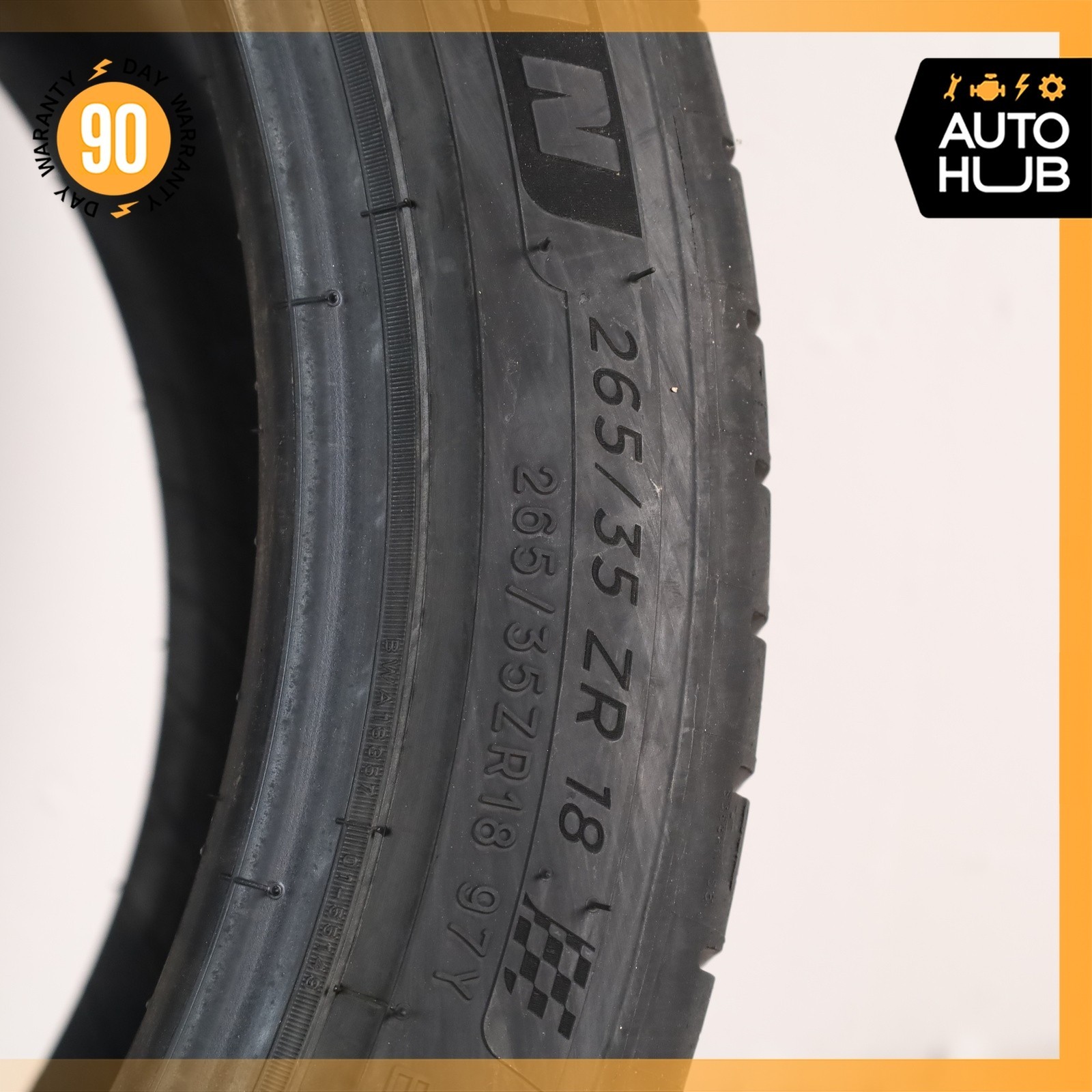 265/35ZR18 Michelin Pilot Sport All Season 4 265 35 18′ 97Y 9/32″ Set Of 2 Tires