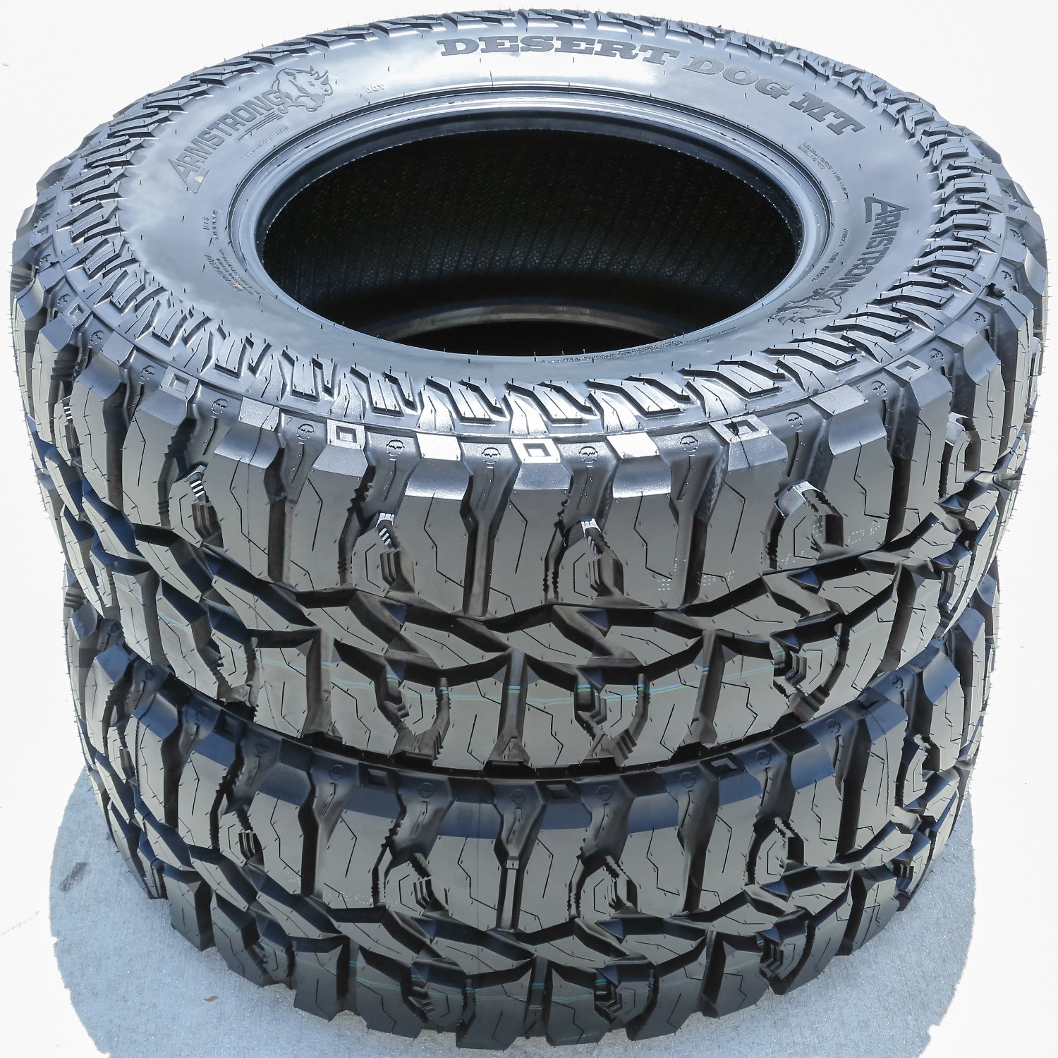 4 Tires Armstrong Desert Dog MT LT 37X13.50R20 Load E 10 Ply M/T Mud