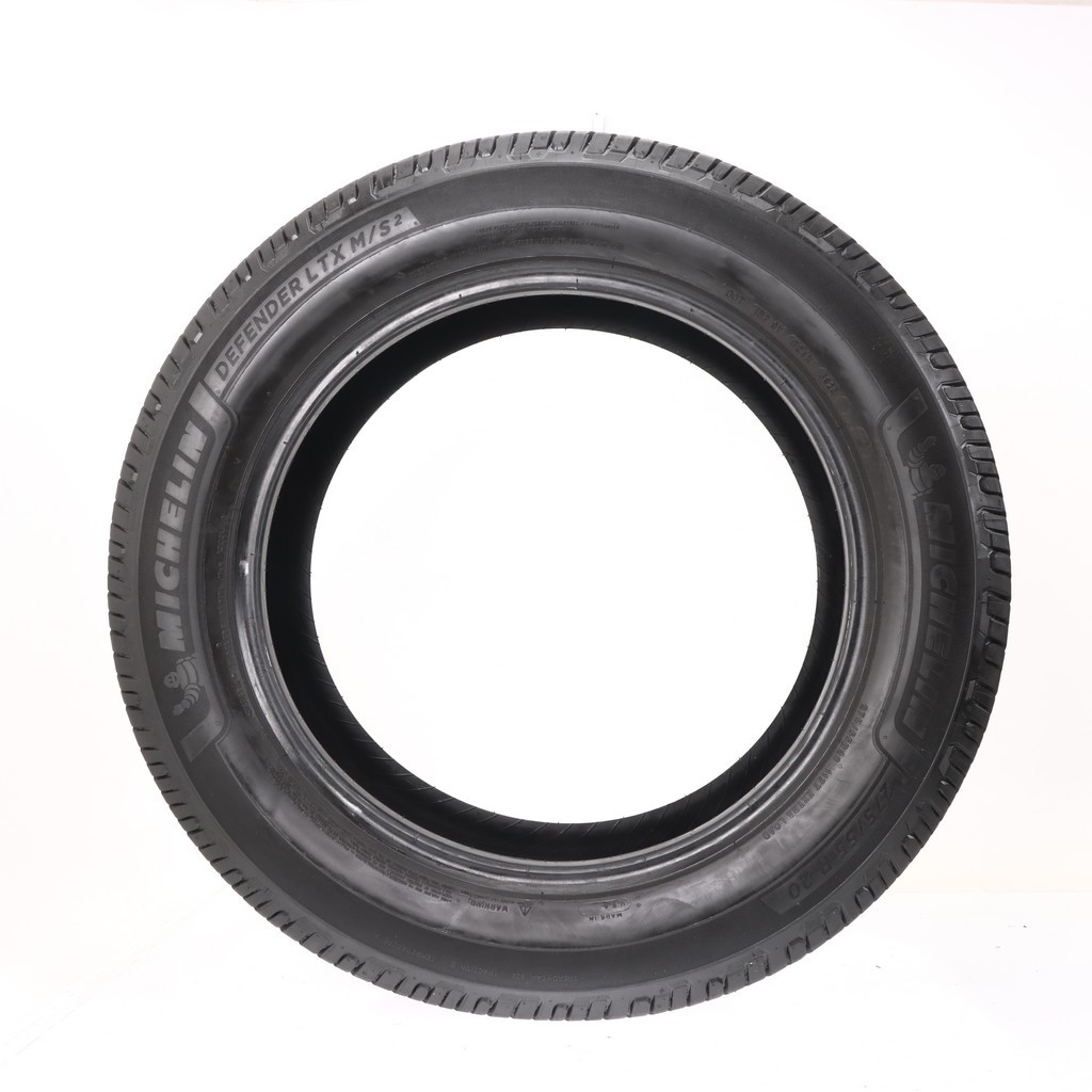 Set of (4) Used 275/55R20 Michelin Defender LTX M/S 2 117T – 10.5-11.5/32