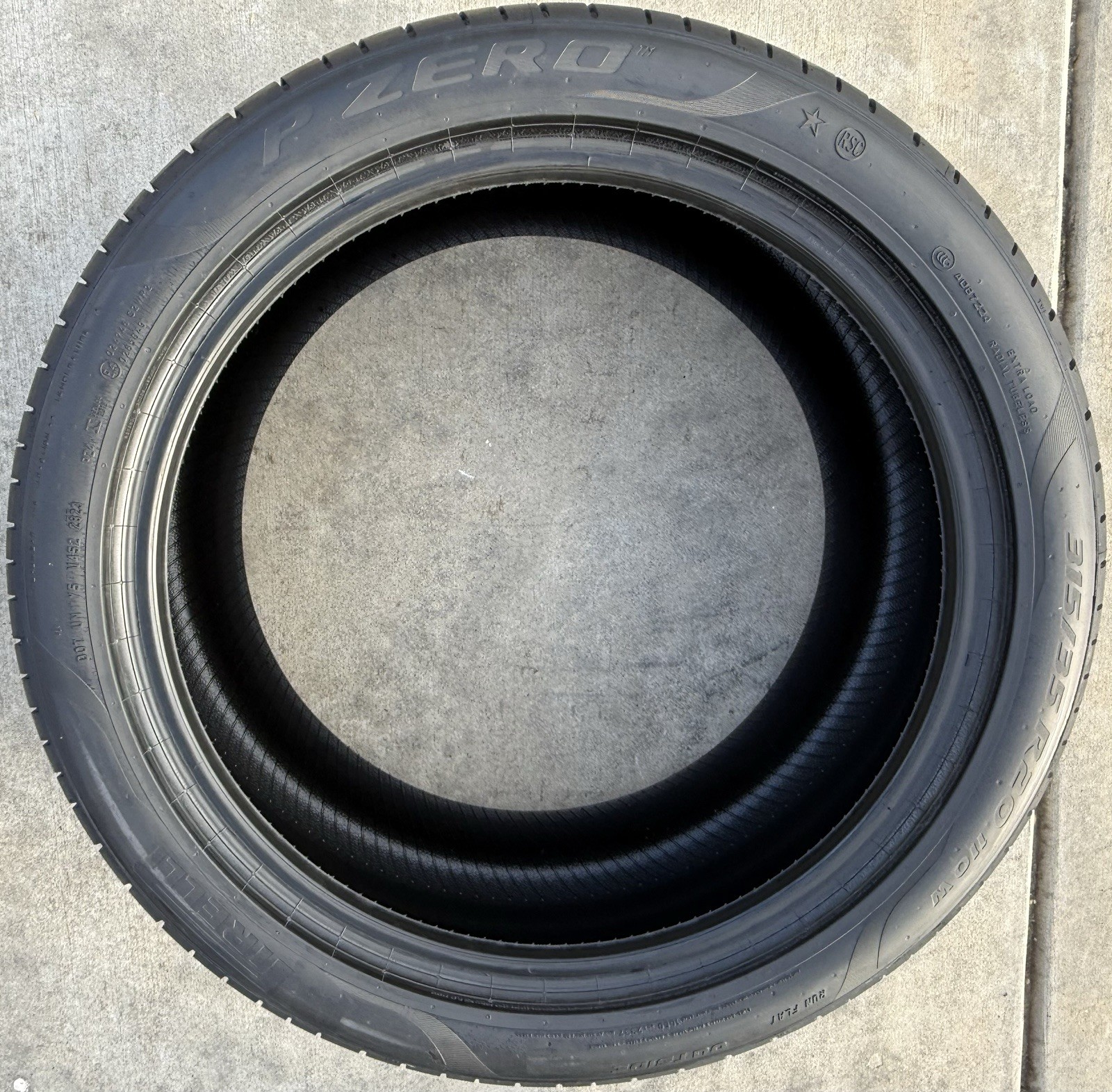 TWO BRAND NEW 315/35R20 110W Pirelli P Zero PZ4 Run Flat RFT Tires 3153520