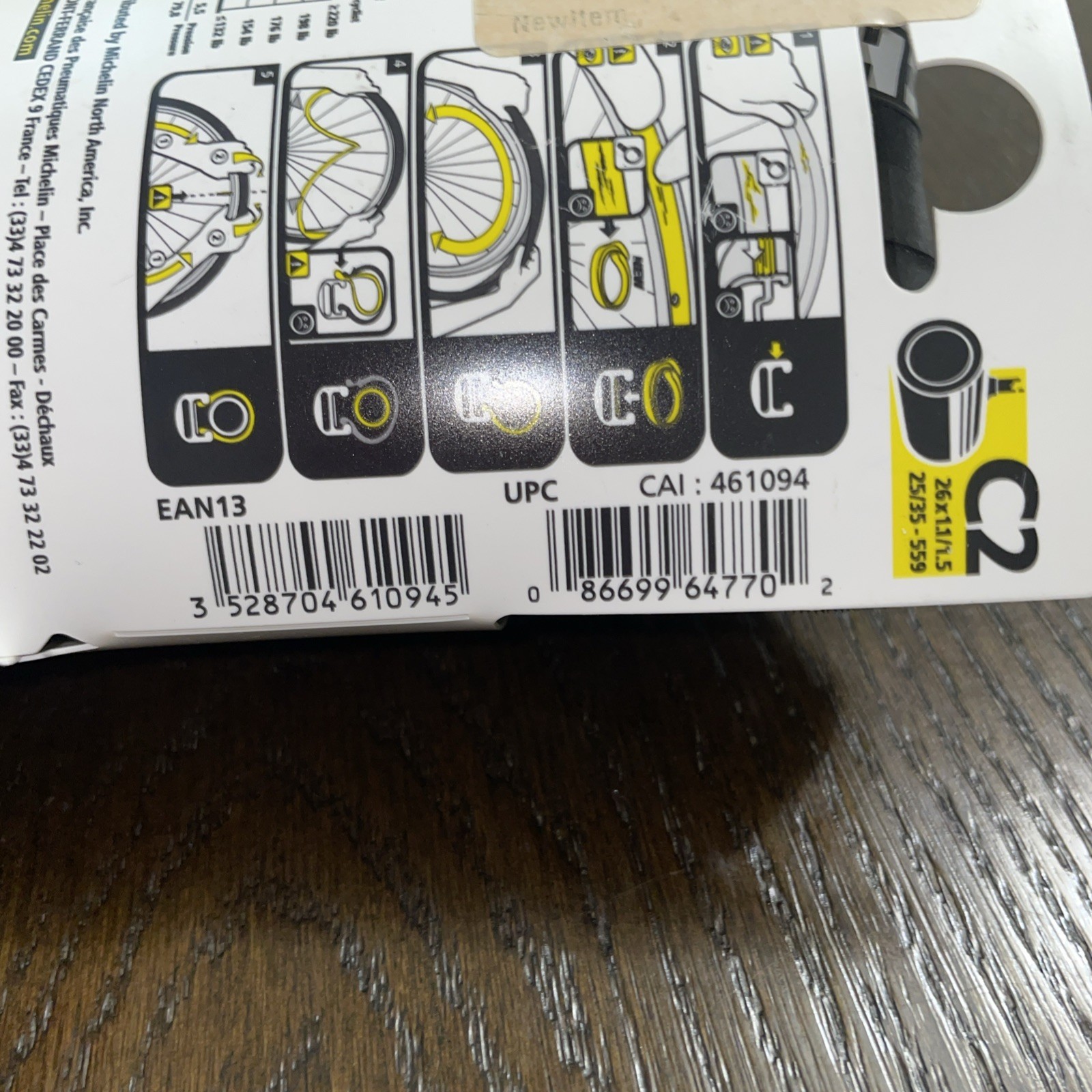 BRAND NEW Michelin Wild Run’R Light 26 x 1.10 C2 Tire Wheel