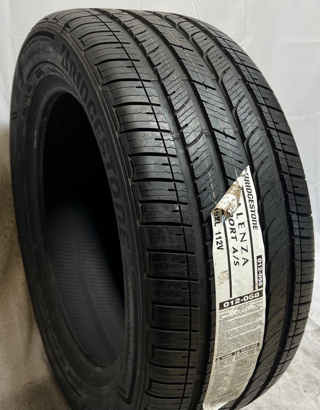 1 – NEW 275/50R19 XL (112V) Bridgestone Alenza Sport A/S (N-0) Porsche – 7107