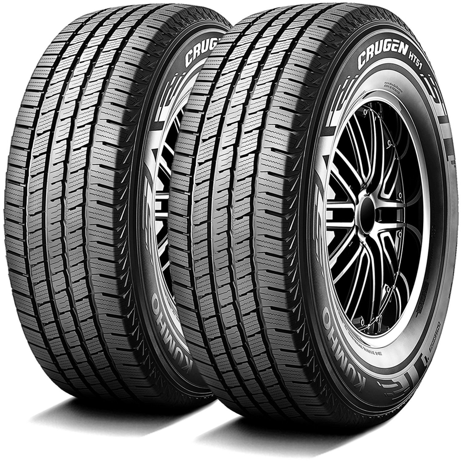 4 Tires Kumho Crugen HT51 265/50R20 111T XL All Weather