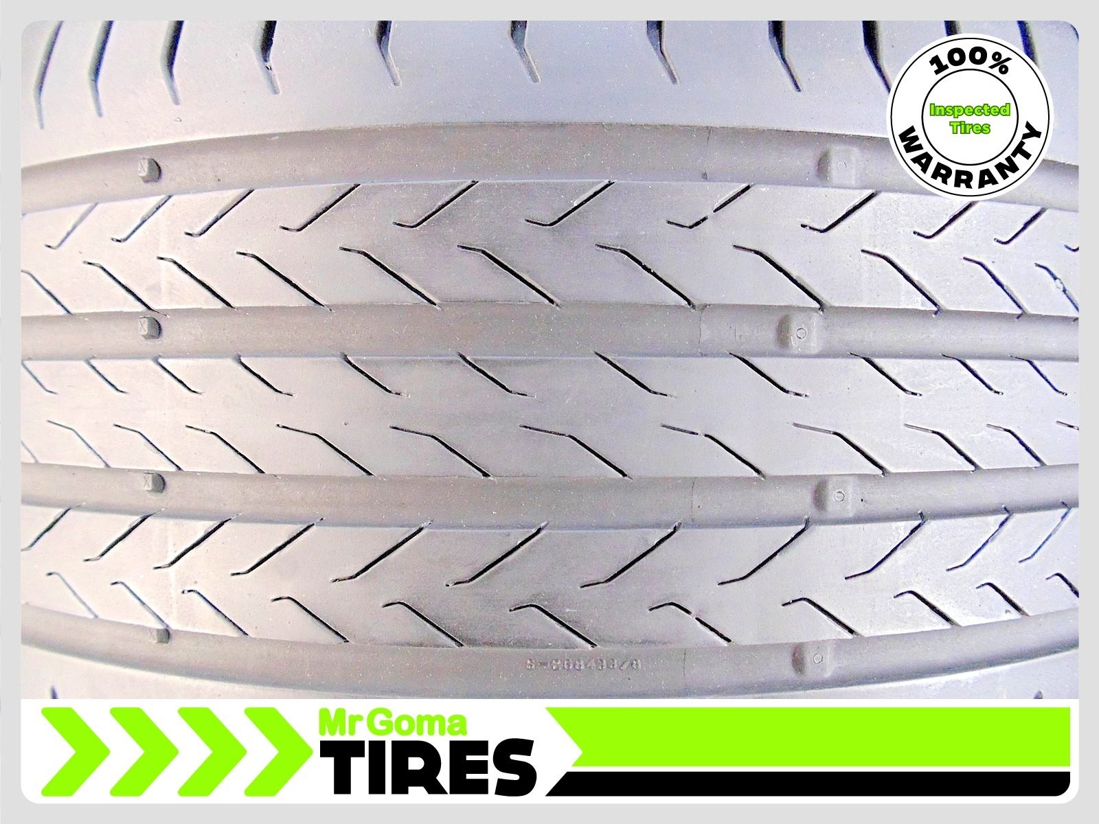 1 CONTINENTAL ECOCONTACT 6 Q MO XL 245/40R20 USED TIRE 7.3/32 TREAD 99Y 2454020