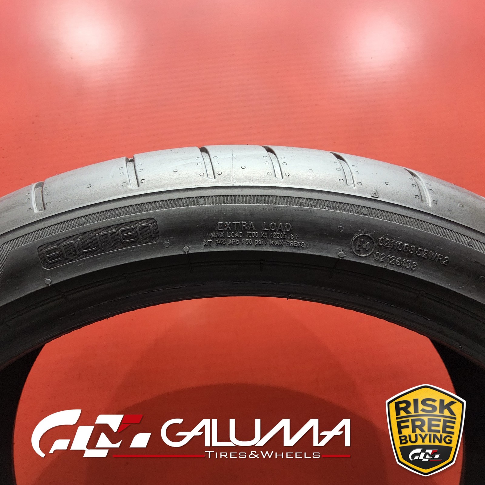 Set of 2 Tires LikeNEW Bridgestone Potenza Sport Enliten ND0 XL 325/30ZR21 93251