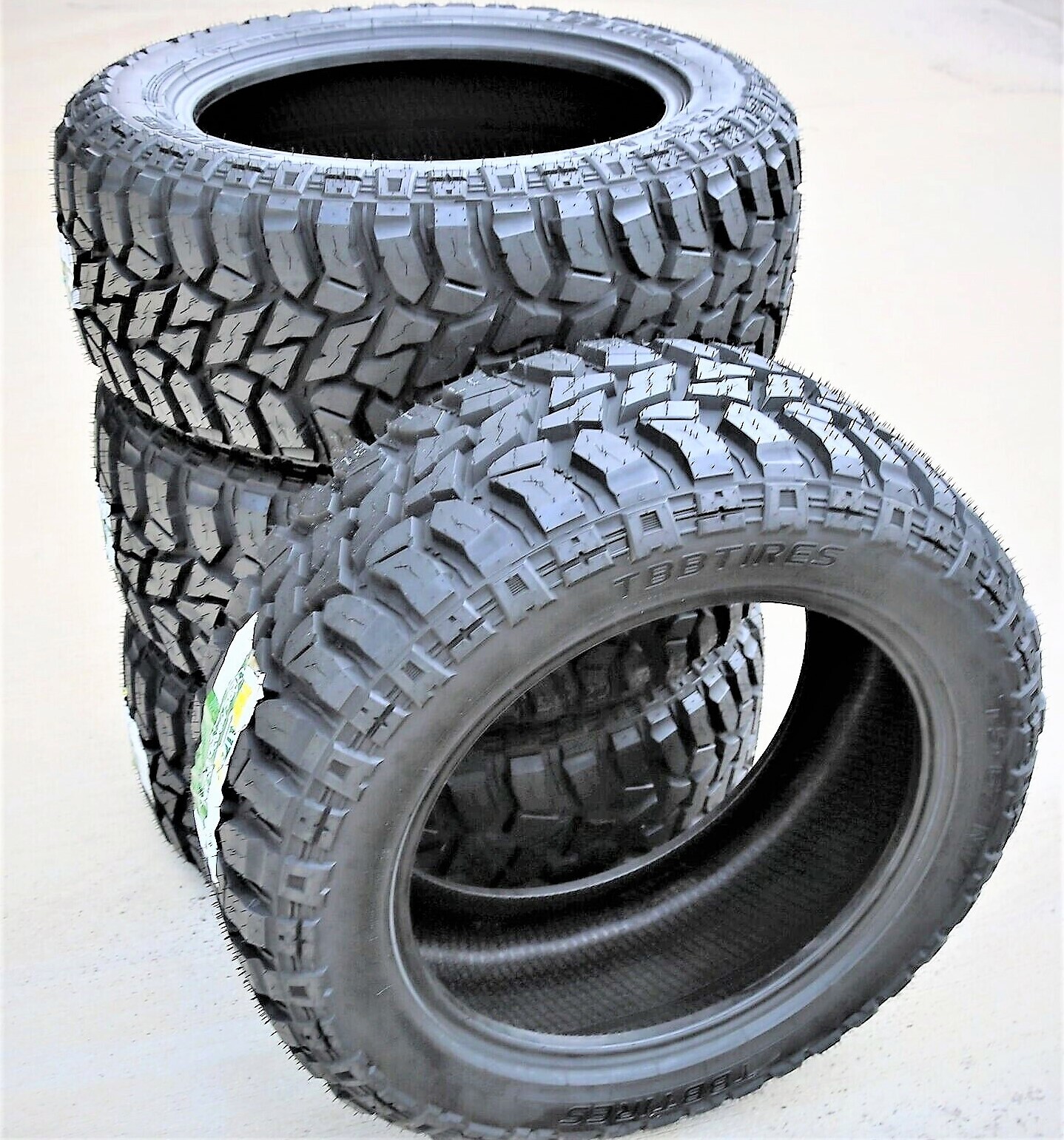 4 Tires TBB TS-67 M/T LT 37X13.50R20 Load F 12 Ply MT Mud