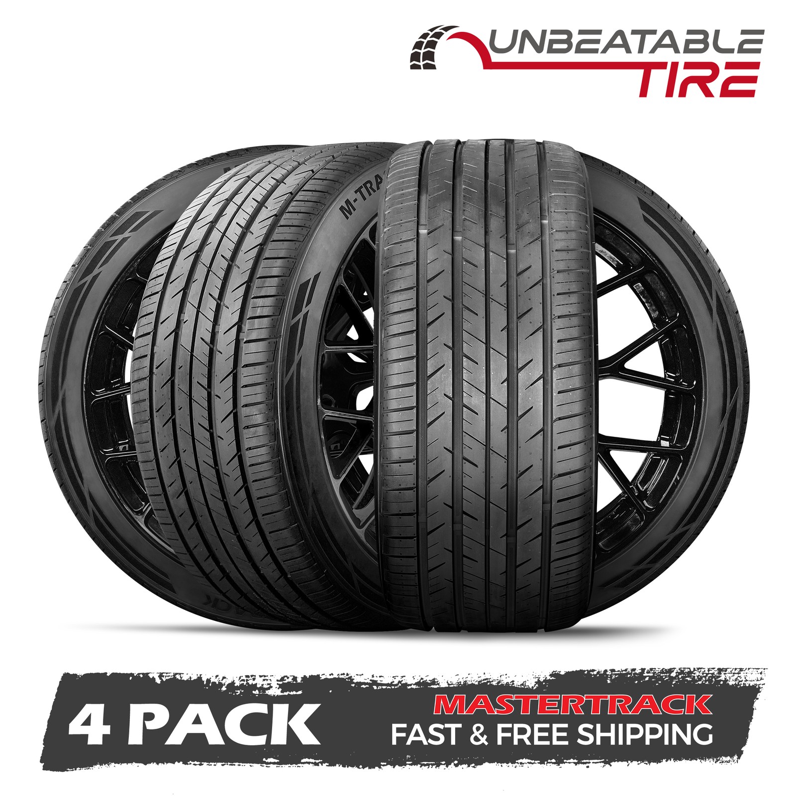 Set of 4 Mastertrack M-TRAC GT 285/40ZR22 110W XL Ultra High-Performance Tires